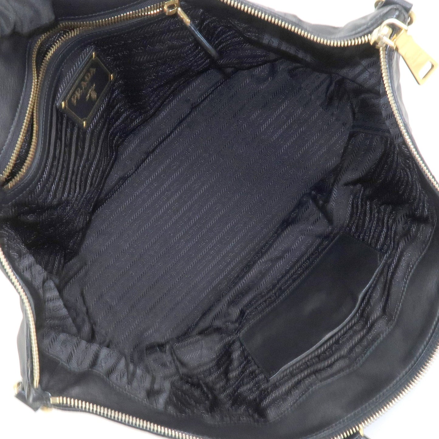 Prada Triangle Logo Leather 2 Way Bag Hand Bag Shoulder Bag BL0685【Pre-order】