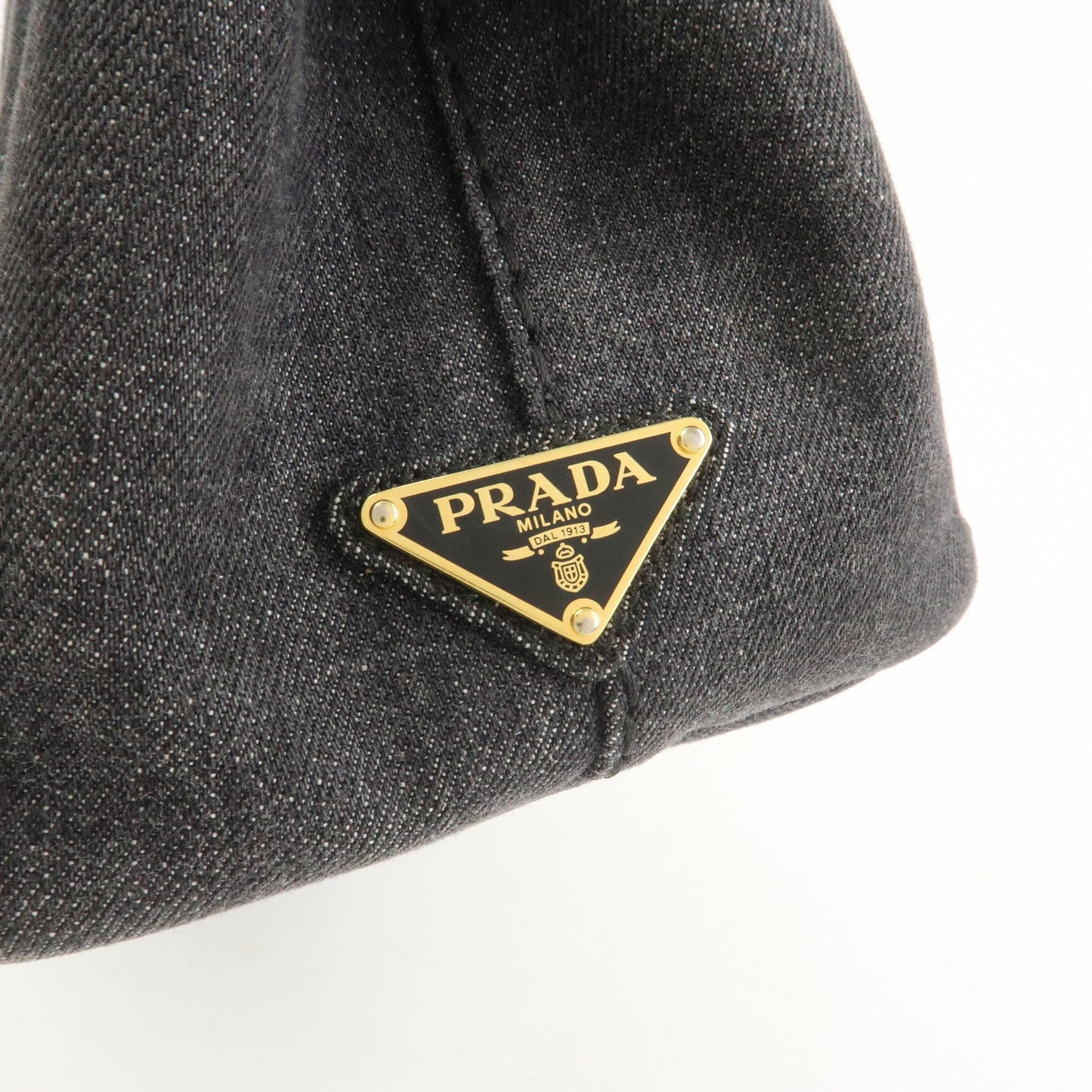 Prada Logo Canapa Mini Canvas 2Way Bag Hand Bag 1BG439【Pre-order】