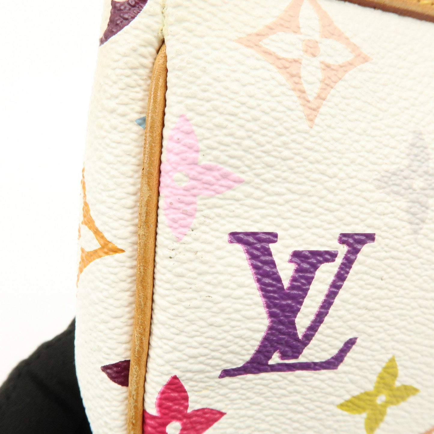 Louis Vuitton Monogram Multicolor Pochette Accessoires Blanc M92649【Pre-order】