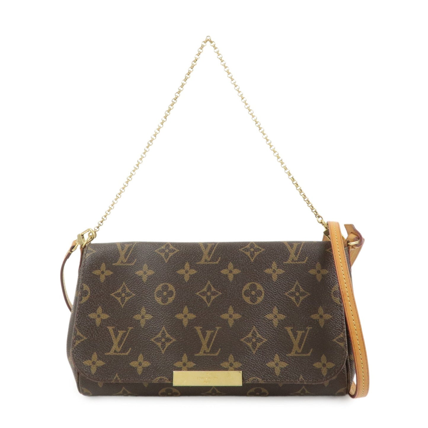 Louis Vuitton Monogram Favorite MM Shoulder Bag Brown M40718【Pre-order】