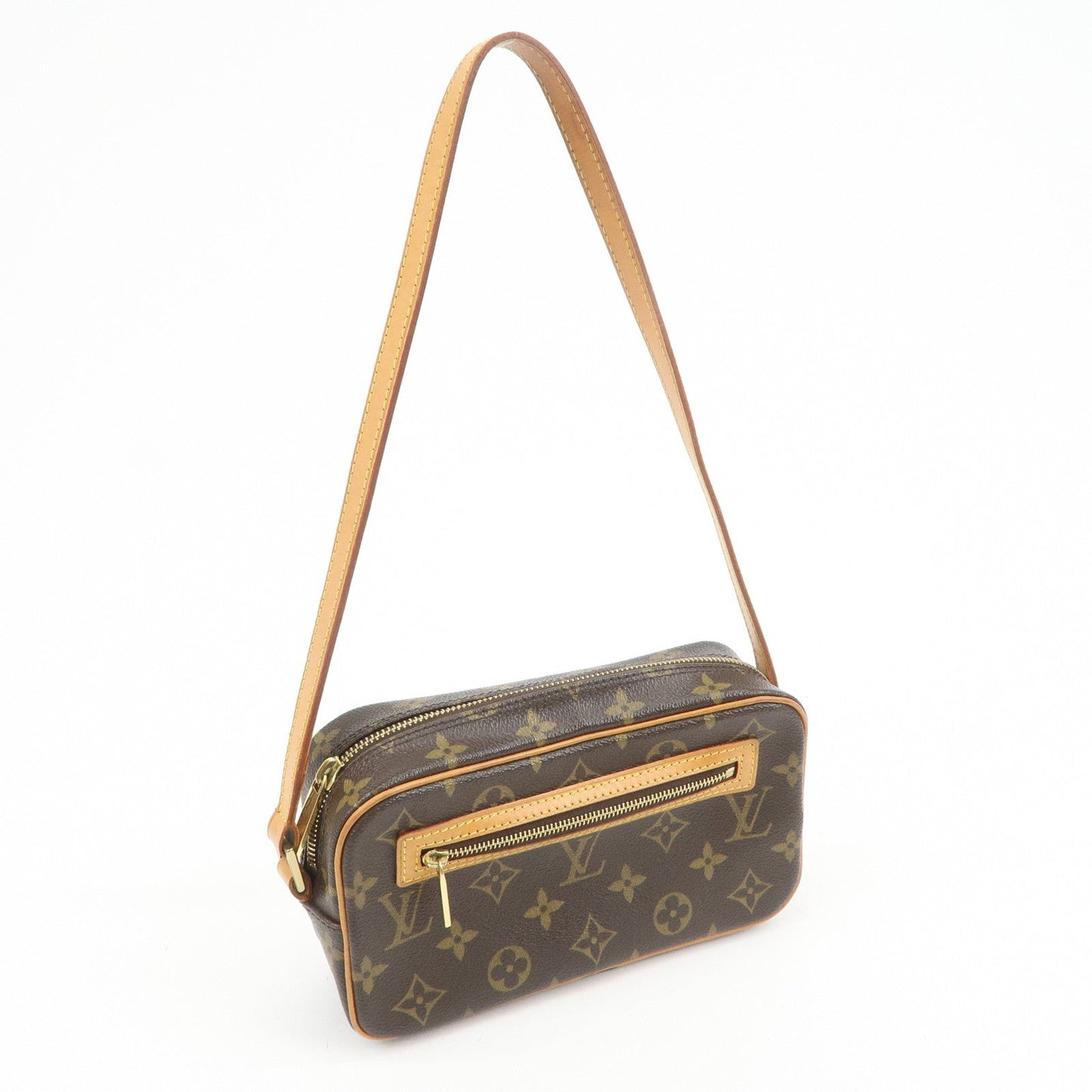 Louis Vuitton Monogram Pochette Cite Shoulder Bag Brown M51183【Pre-order】