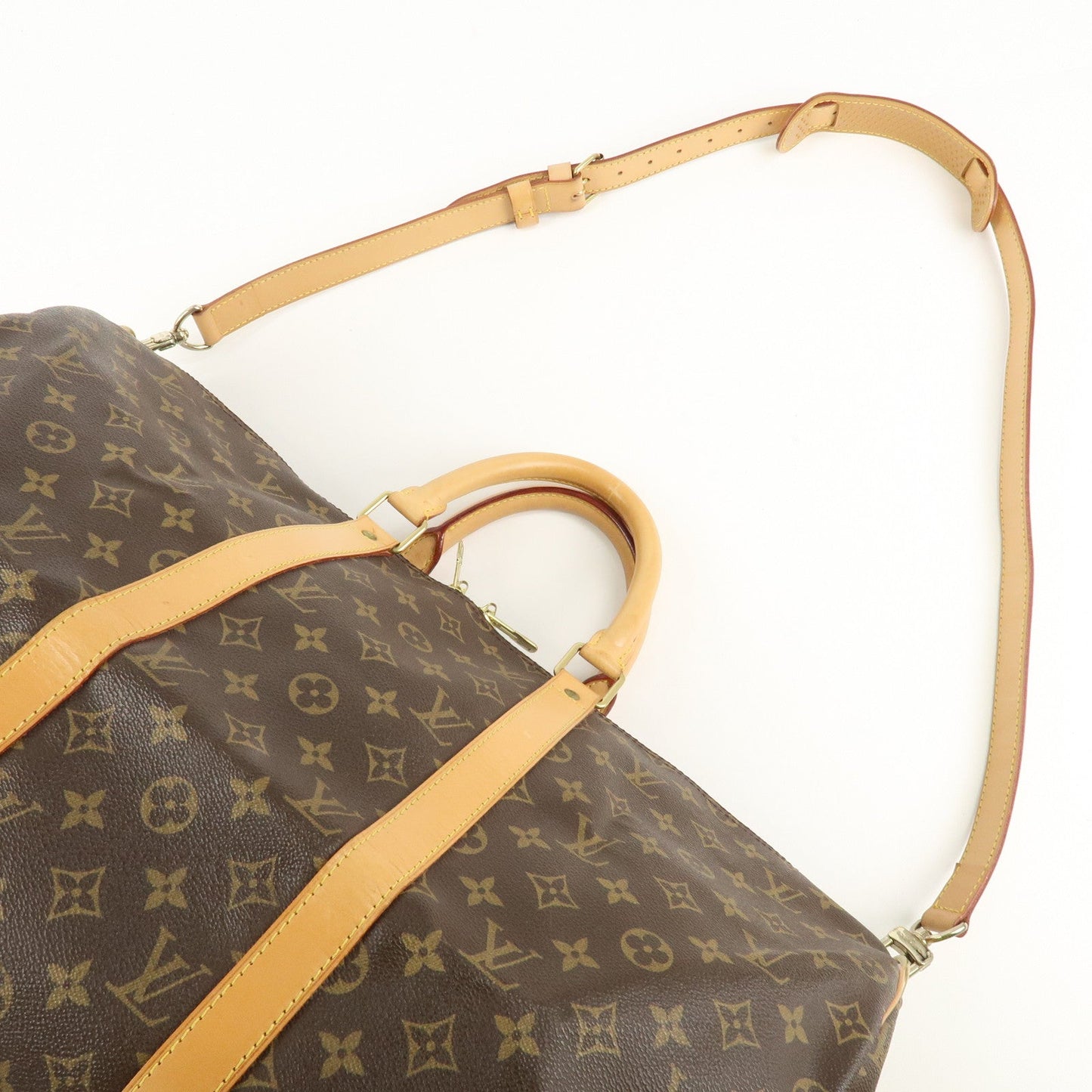 Louis Vuitton Monogram Keep All 50 Boston Bag Brown M41416【Pre-order】