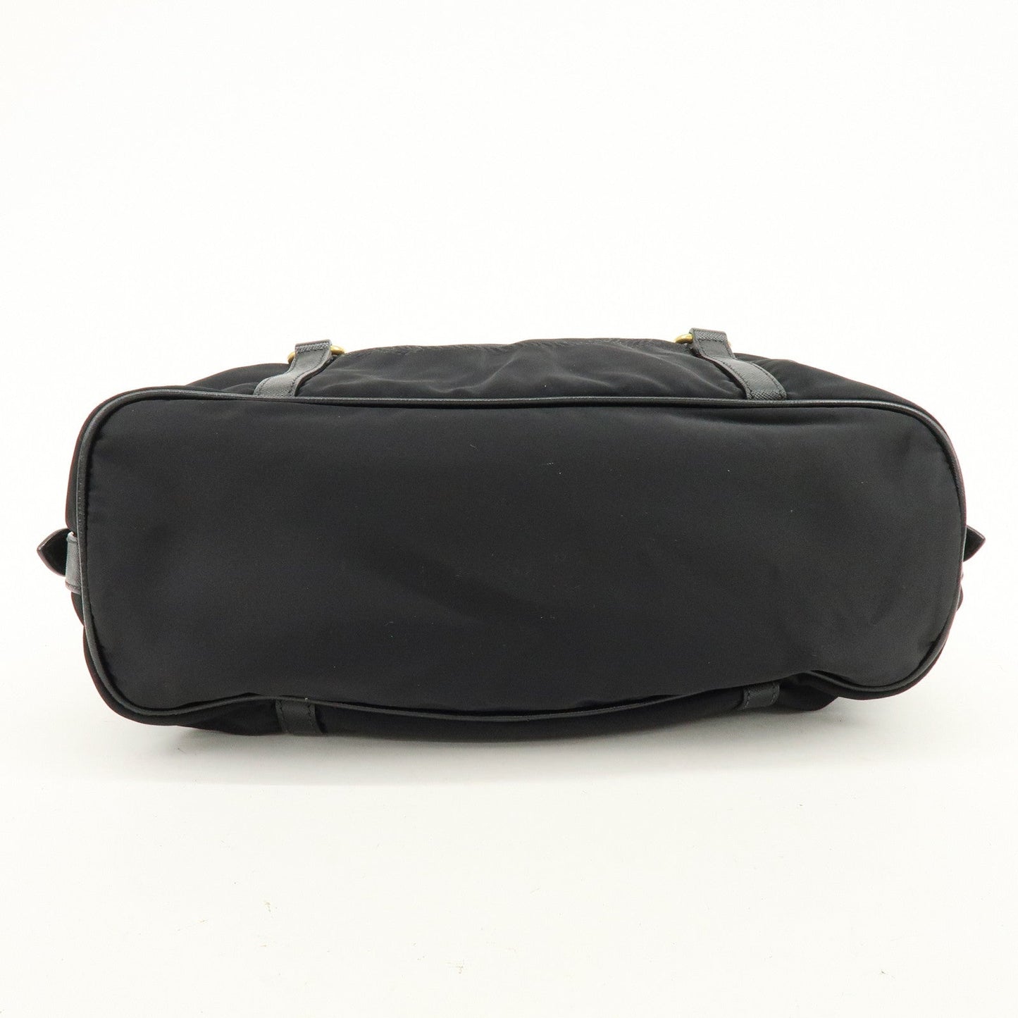 Prada Logo Nylon Leather Boston Bag Shoulder Bag Black BL0600【Pre-order】