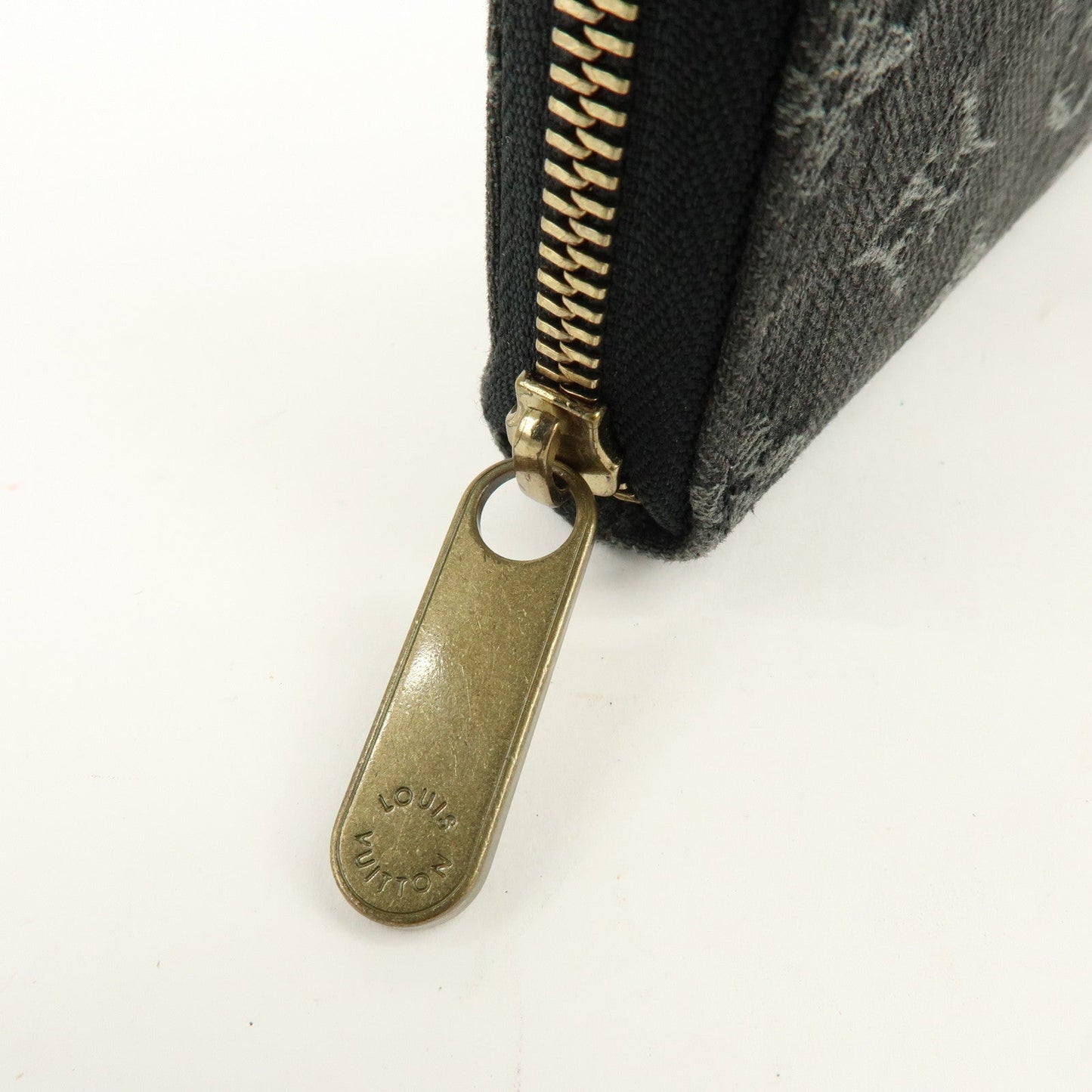 Louis Vuitton Monogram Denim Zippy Long Wallet Noir Black M95614【Pre-order】