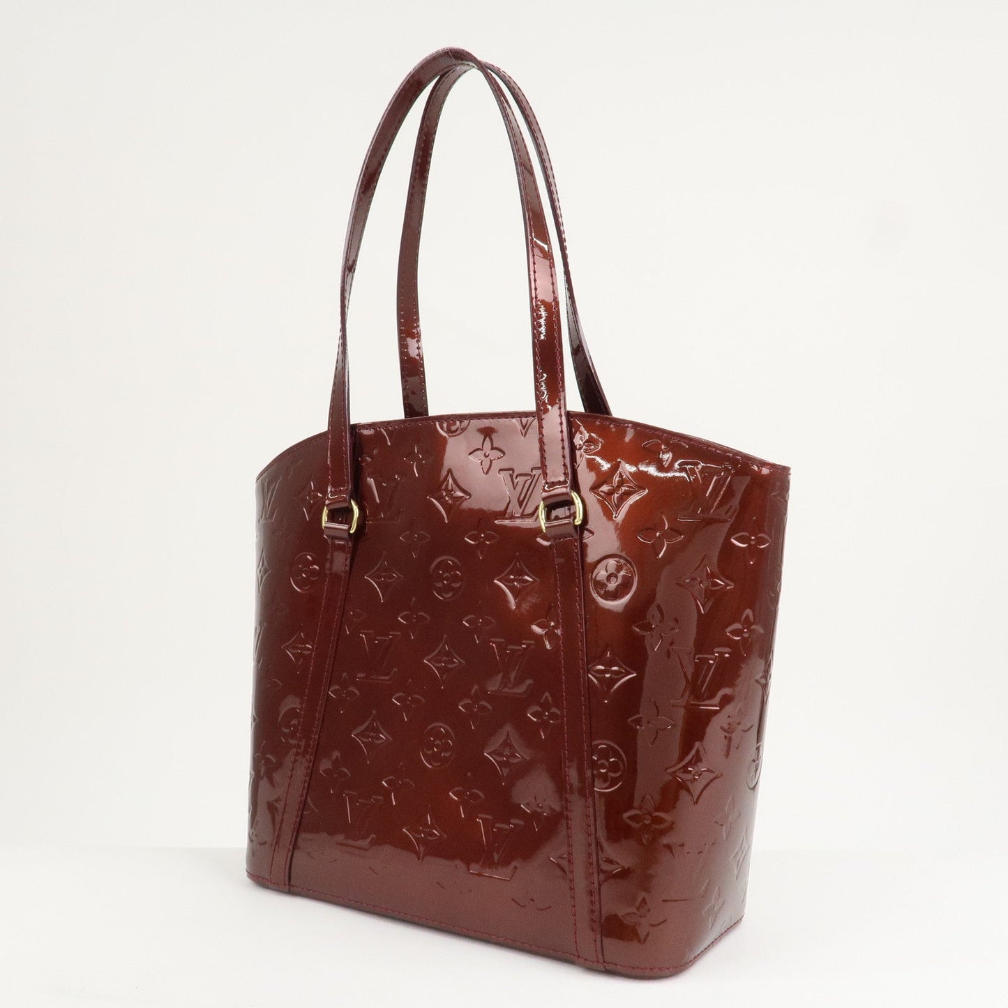 Louis Vuitton Monogram Vernis Avalon MM Tote Bag Amarante M91567【Pre-order】