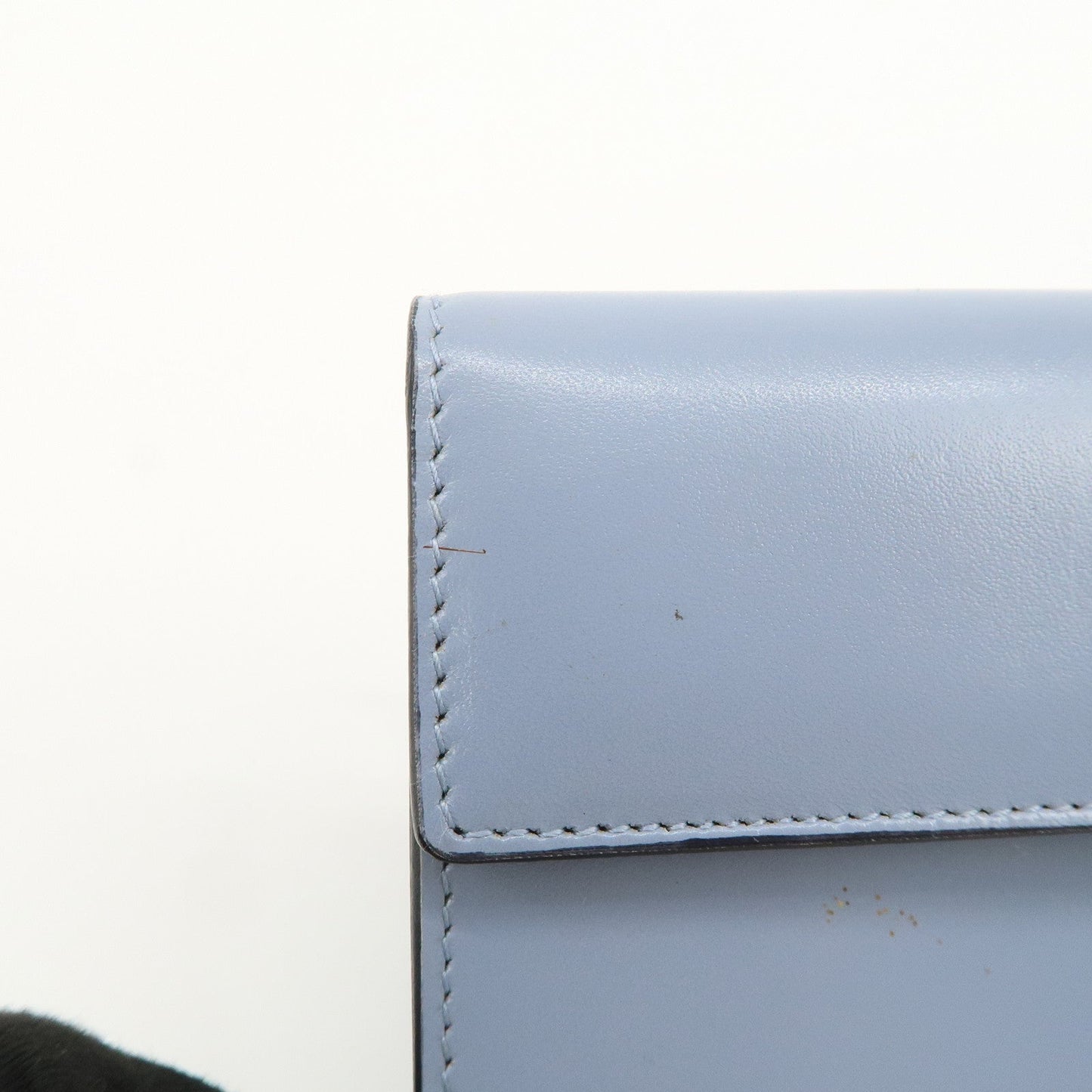 Prada Logo Leather Shoulder Bag Crossbody Bag Light Blue【Pre-order】