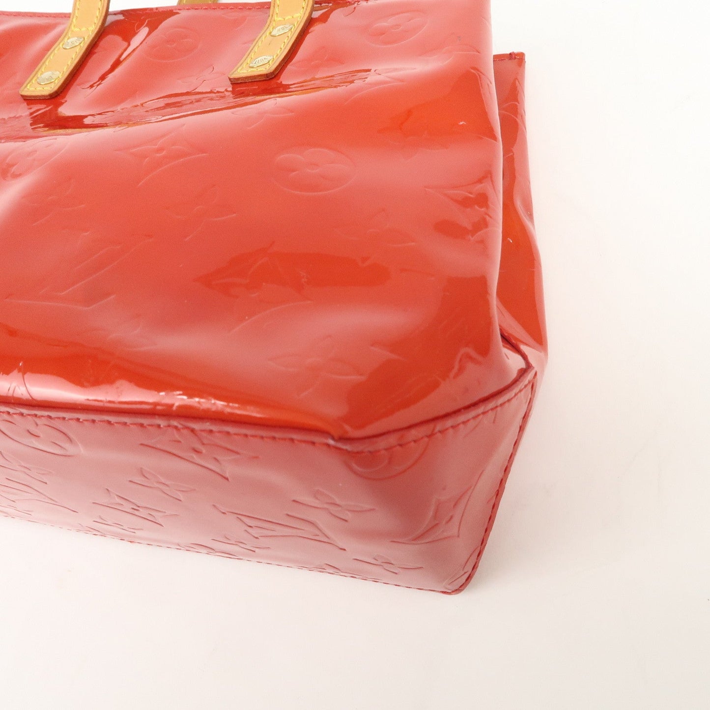 Louis Vuitton Monogram Vernis Lead PM Hand Bag Rouge M91088【Pre-order】