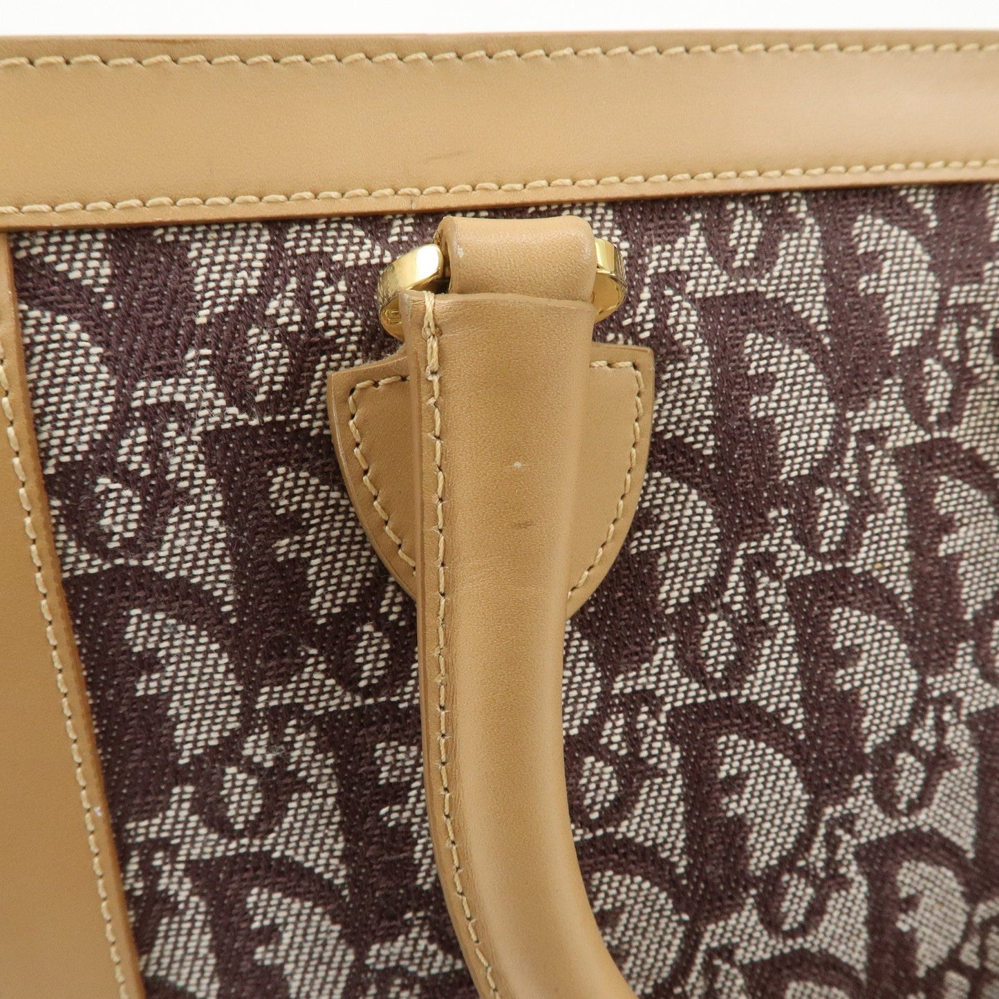 Christian Dior Trotter Jacquard Leather Hand Bag【Pre-order】