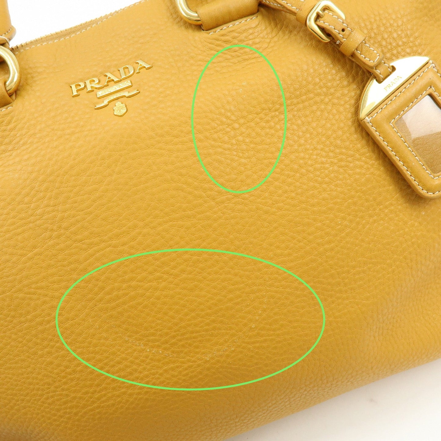 Prada Triangle Logo Leather 2Way Bag Hand Bag Shoulder Bag BL0778【Pre-order】