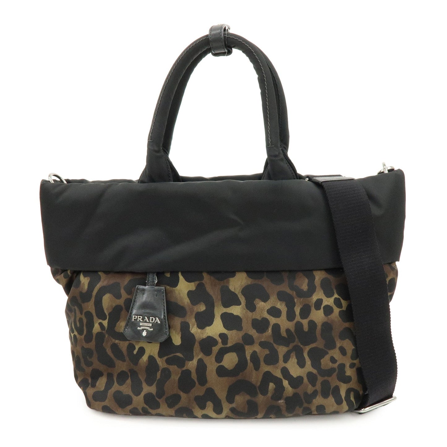 Prada Triangle Logo 2Way Bag Hand Bag Shoulder Bag Black BN1959【Pre-order】