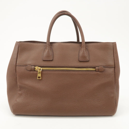 Prada Vitello Daino Leather 2Way Tote Bag Shoulder Bag BN2545 Used【Pre-order】