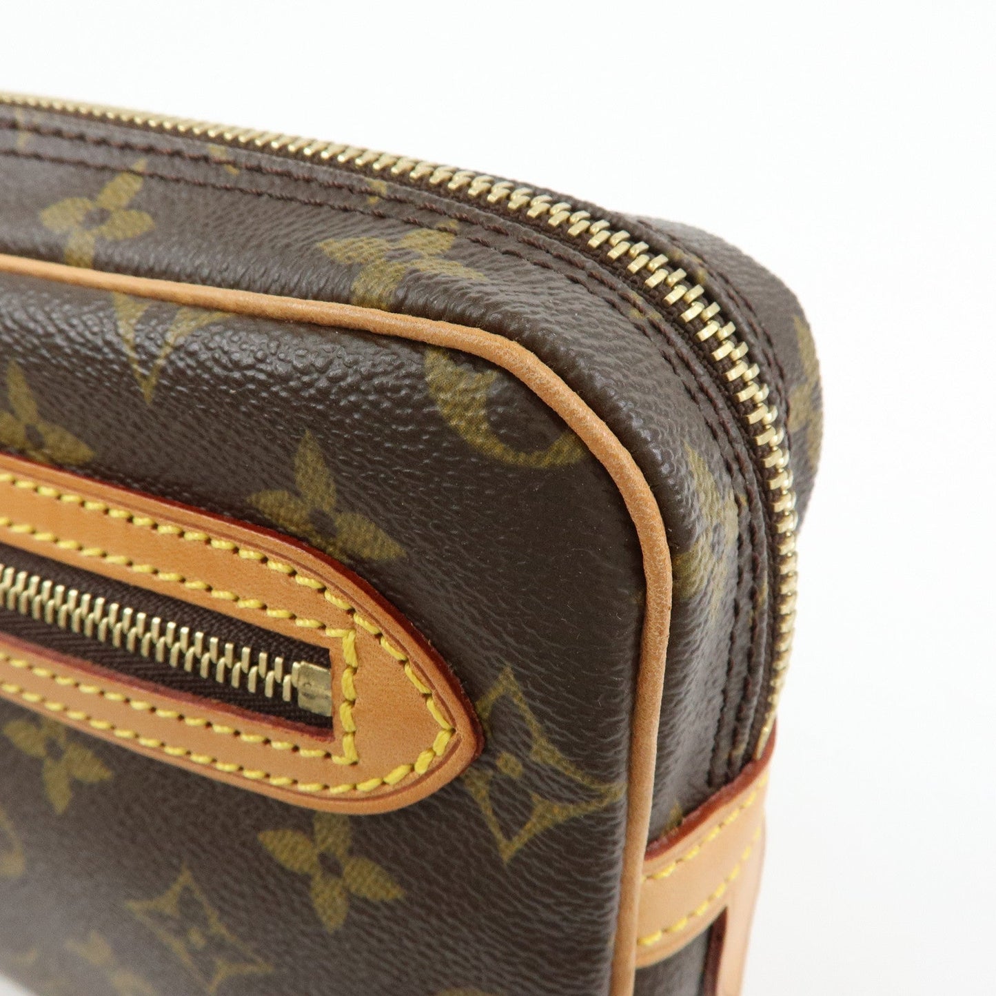 Louis Vuitton Monogram Marly Dragonne GM Clutch Bag Brown M51825【Pre-order】