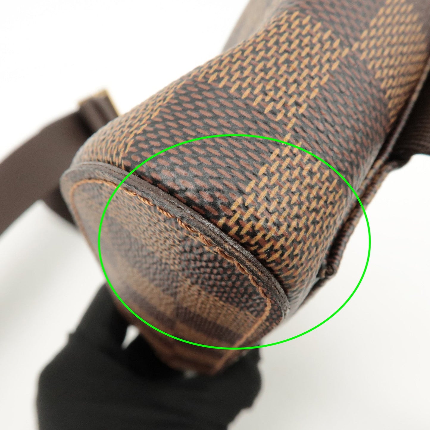 Louis Vuitton Damier Ebene Geronimos Crossbody Bag Waist Bag N51994 Used【Pre-order】
