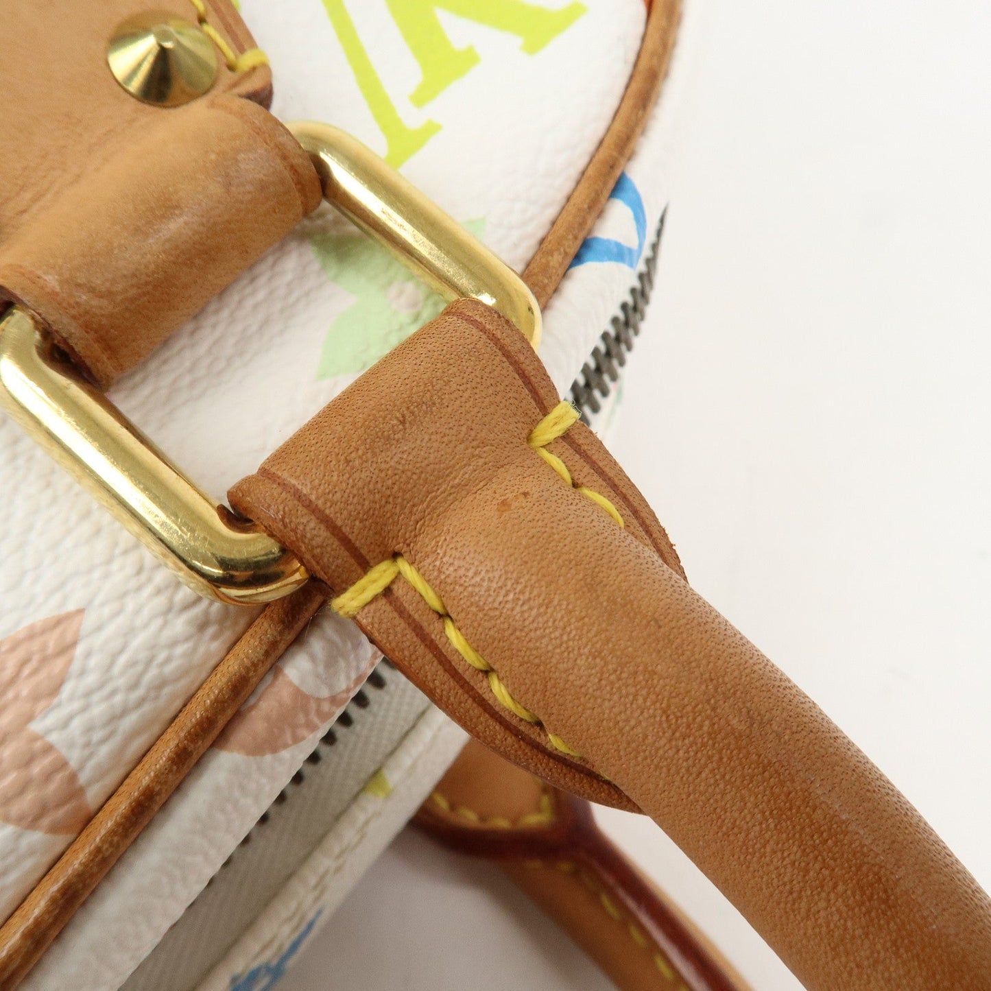 Louis Vuitton Monogram Multicolor Trouville Hand Bag Blanc M92663【Pre-order】