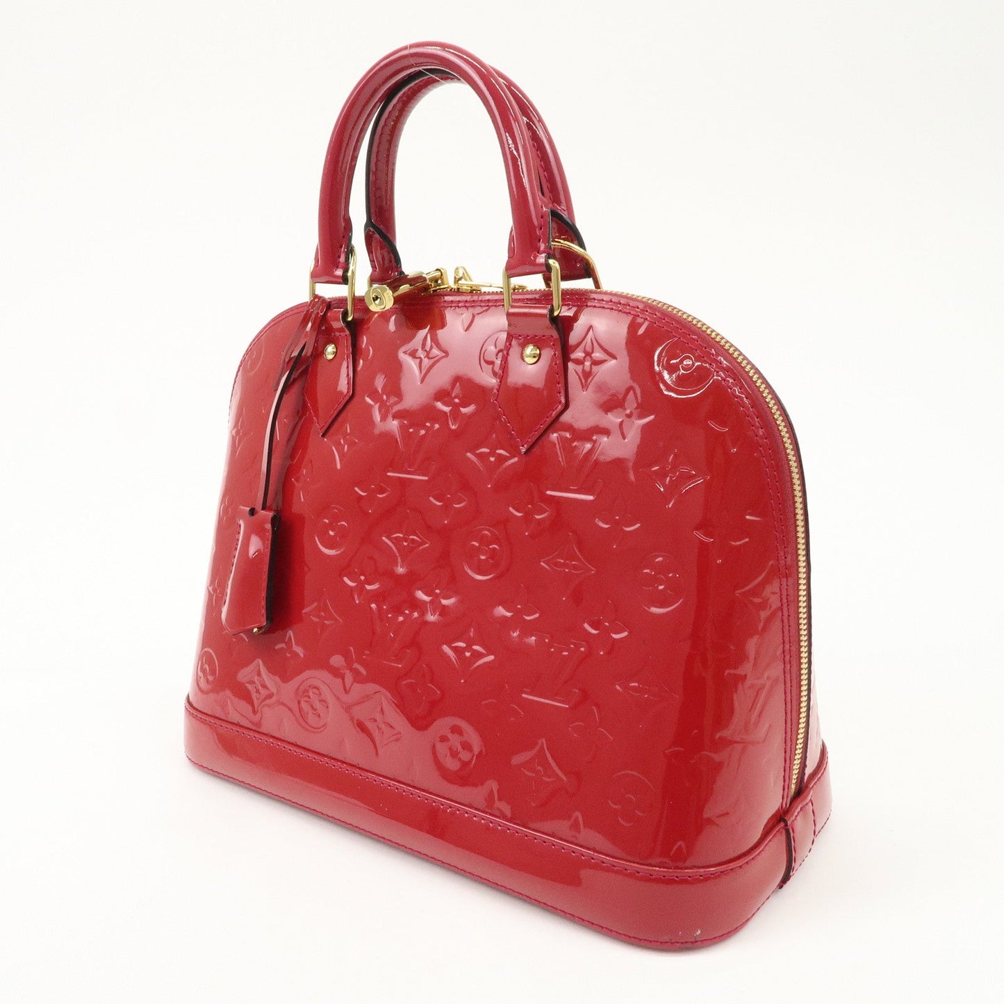 Louis Vuitton Monogram Vernis Alma PM Hand Bag Rose Indien M91770【Pre-order】