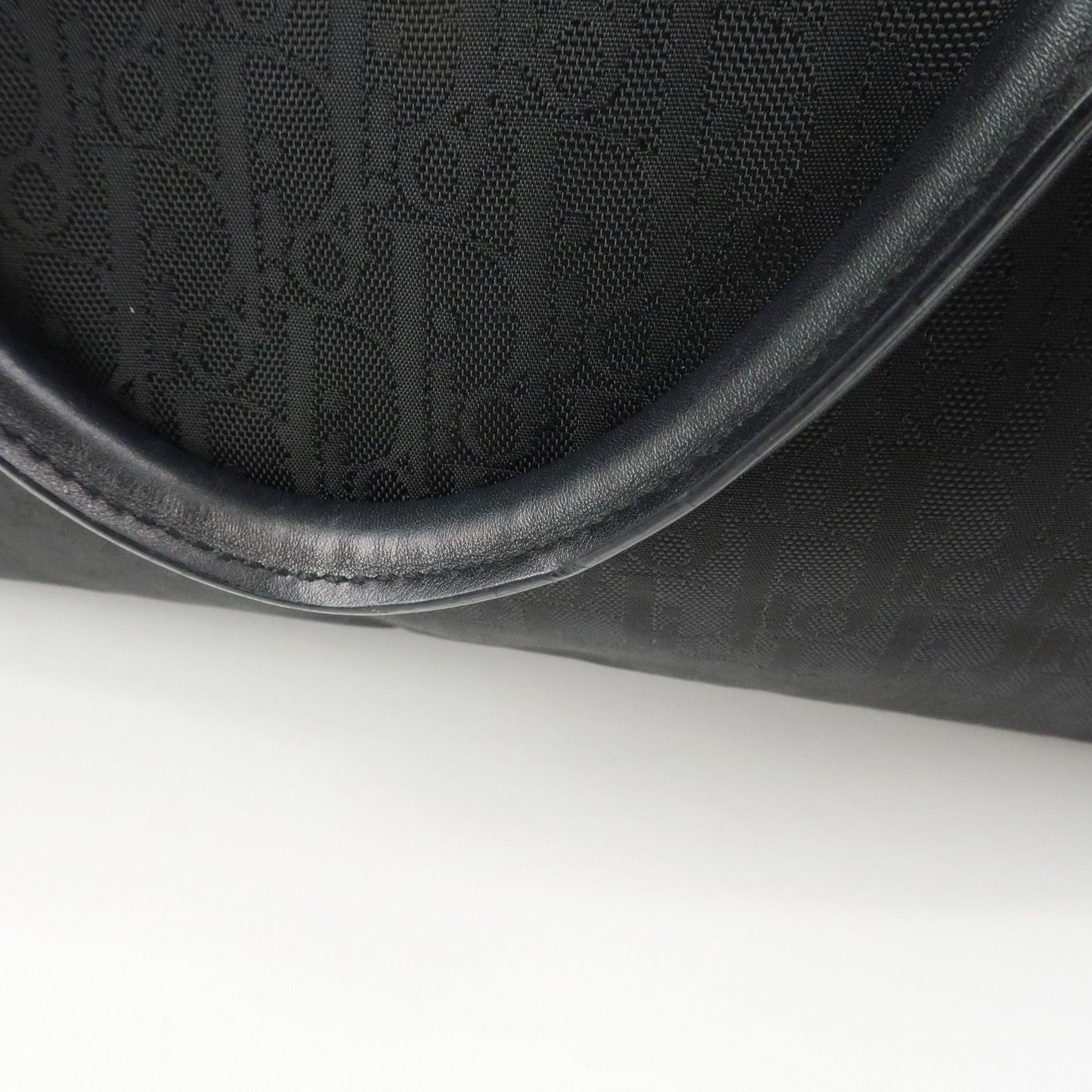 Christian Dior Trotter Nylon Canvas Leather Lovely Shoulder Bag【Pre-order】