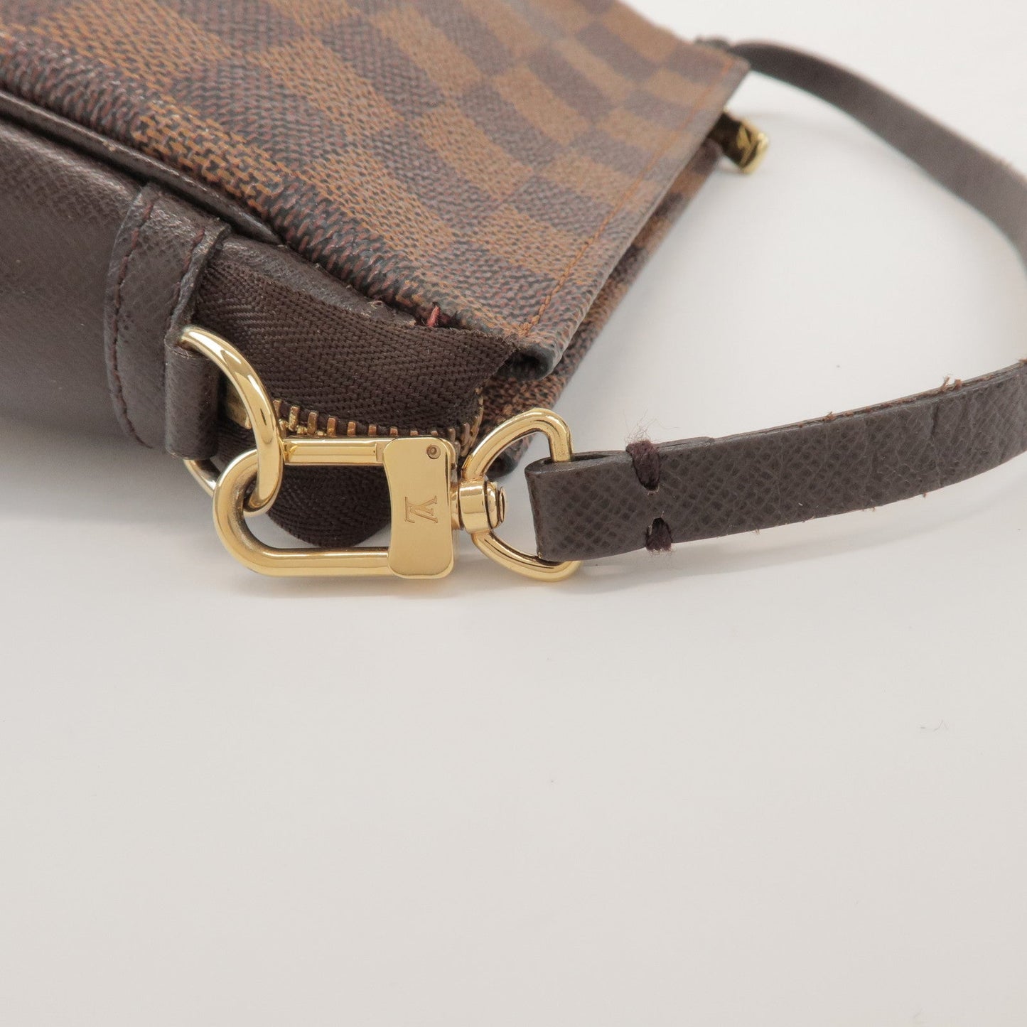 Louis Vuitton Damier Trousse Makeup Accessory Pouch Brown N51982【Pre-order】