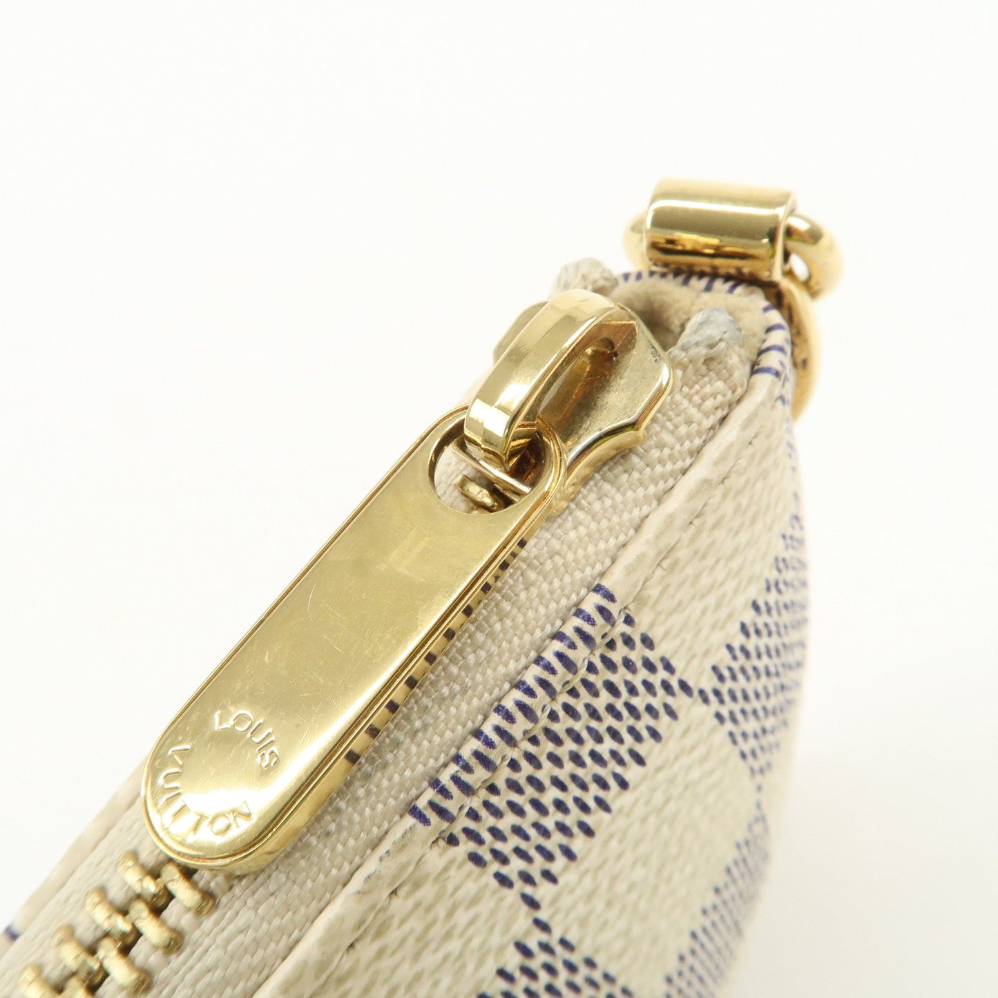 Louis Vuitton Damier Azur Pochette Milla MM Mini Pouch N60027【Pre-order】