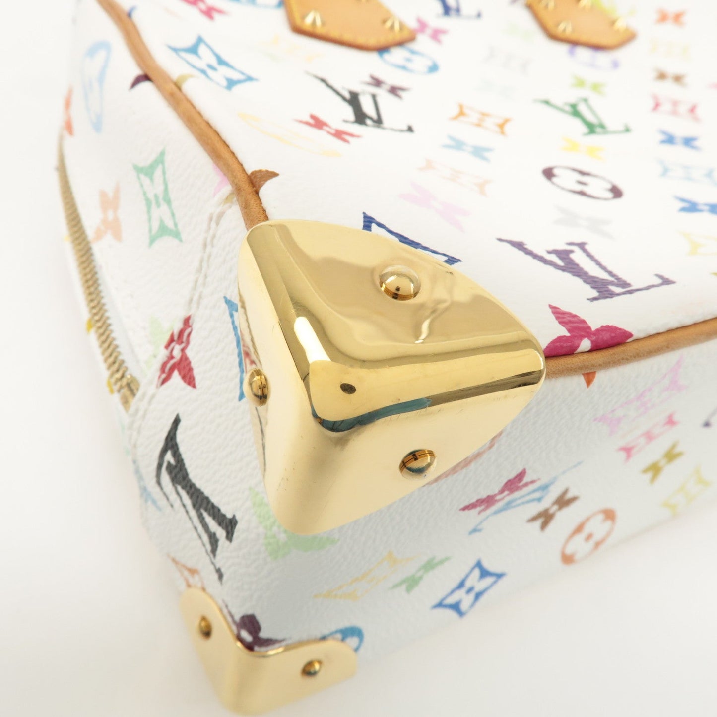 Louis Vuitton Monogram Multicolor Trouville Hand Bag Blanc M92663【Pre-order】