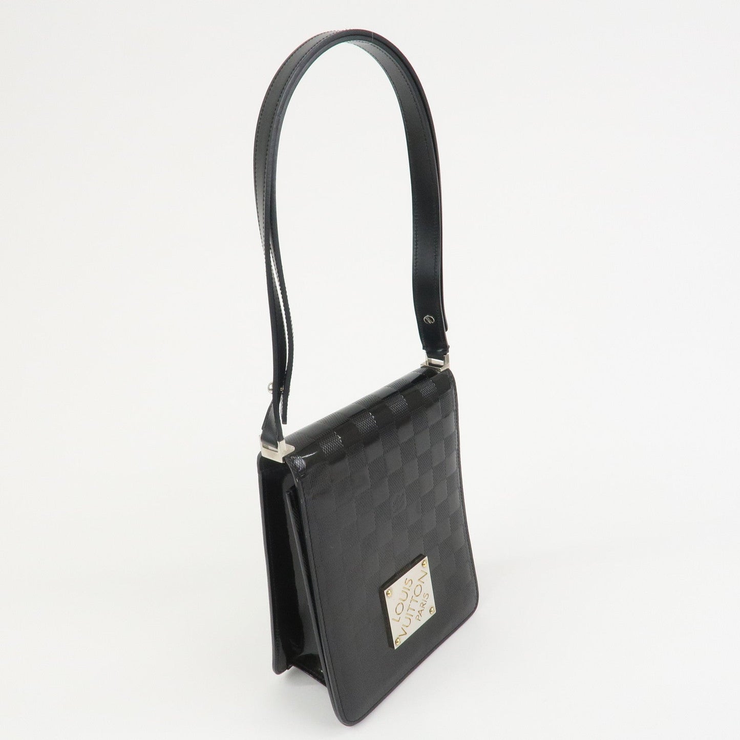 Louis Vuitton Damier Vernis Club Shoulder Bag Noir M92127【Pre-order】
