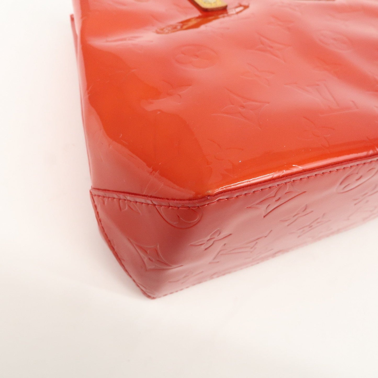 Louis Vuitton Monogram Vernis Lead PM Hand Bag Rouge M91088【Pre-order】