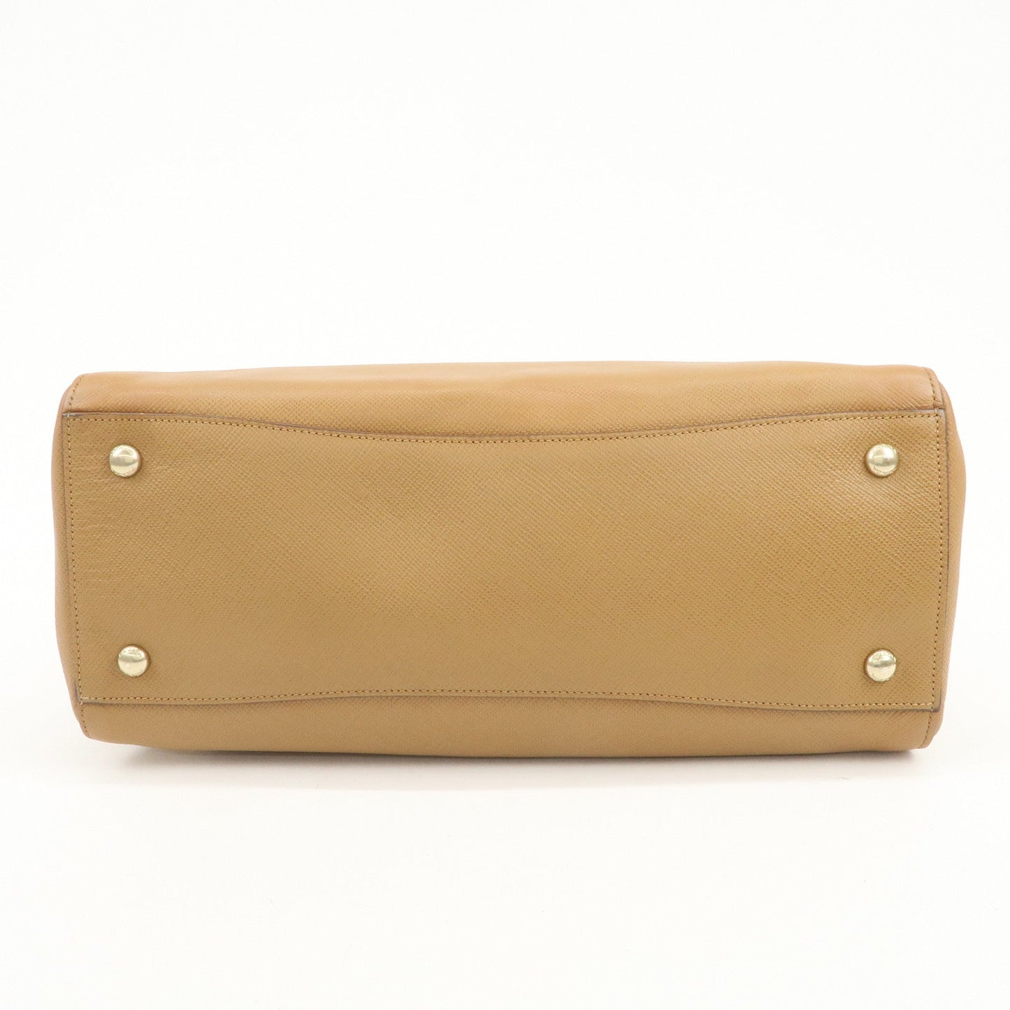 Prada Leather 2Way Bag Hand Bag Shoulder Bag Light Brown BN2572【Pre-order】