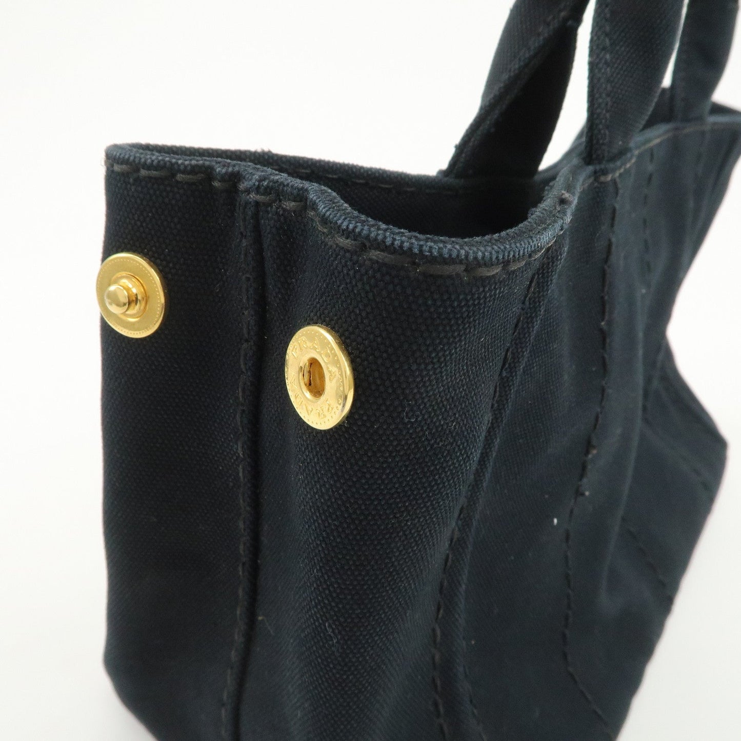 Prada Logo Canapa Mini Canvas 2Way Bag Hand Bag Shoulder Bag 1BG439【Pre-order】