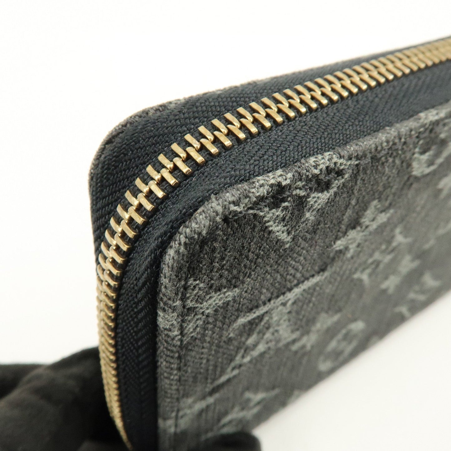 Louis Vuitton Monogram Denim Zippy Long Wallet Noir Black M95614【Pre-order】