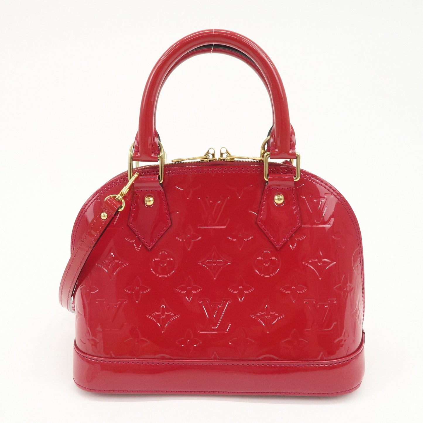 Louis Vuitton Monogram Vernis Alma BB 2Way Bag Rose Indien M91771【Pre-order】