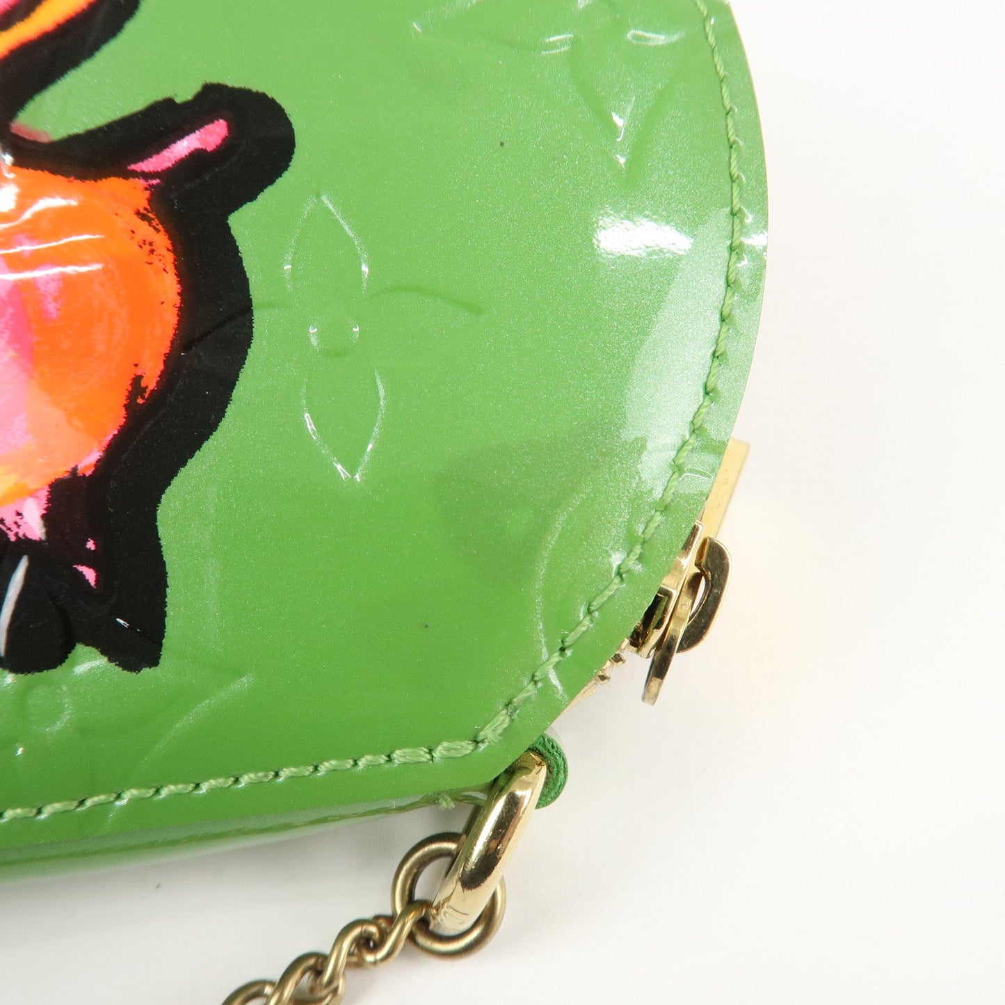 Louis Vuitton Monogram Vernis Porte Monnaie Chapeau Coin Case M93692【Pre-order】