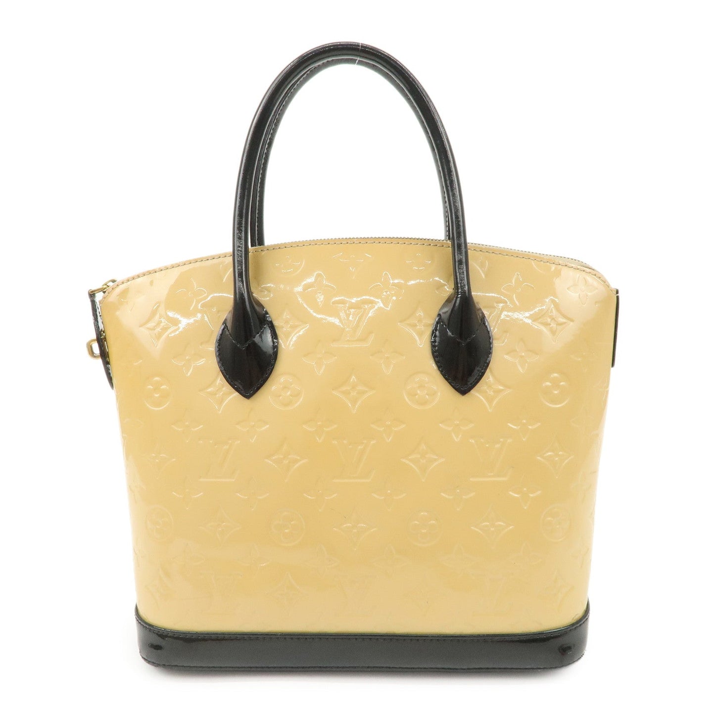 Louis Vuitton Monogram Verni Lockit PM Hand Bag Dune M90251【Pre-order】