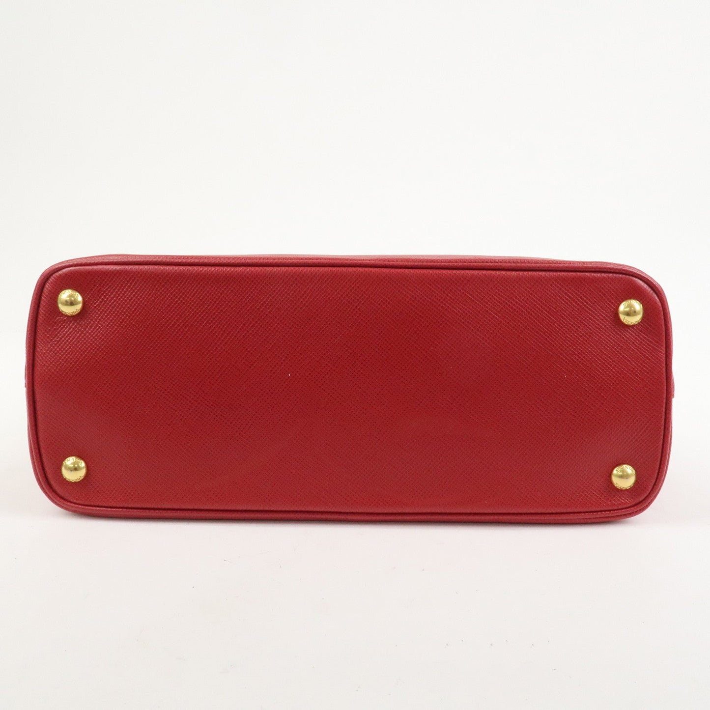 Prada Logo Saffiano Leather 2Way Hand Bag Shoulder Bag Red BL0907【Pre-order】