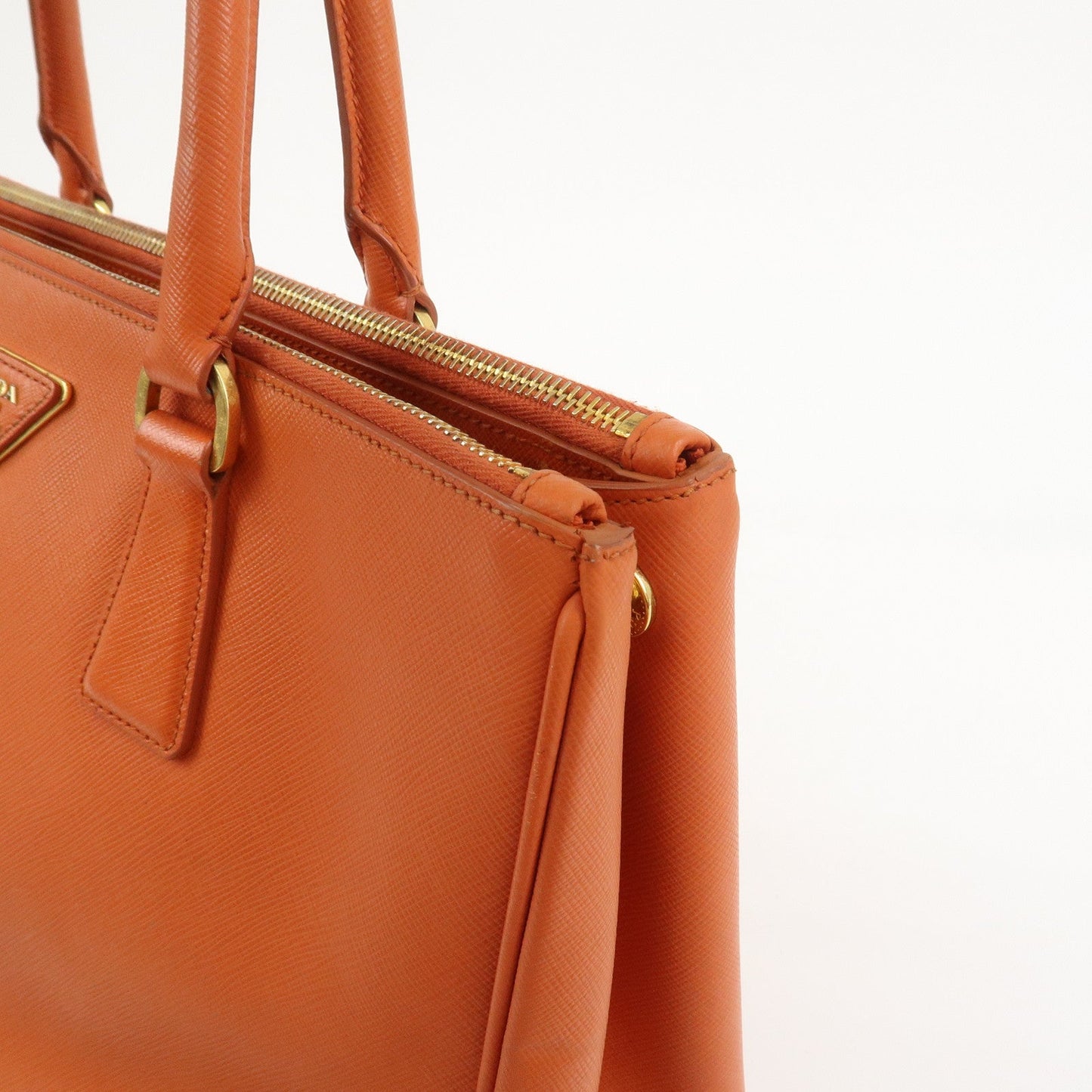 Prada Galleria Saffiano Leather 2Way Bag Orange 1BA274【Pre-order】