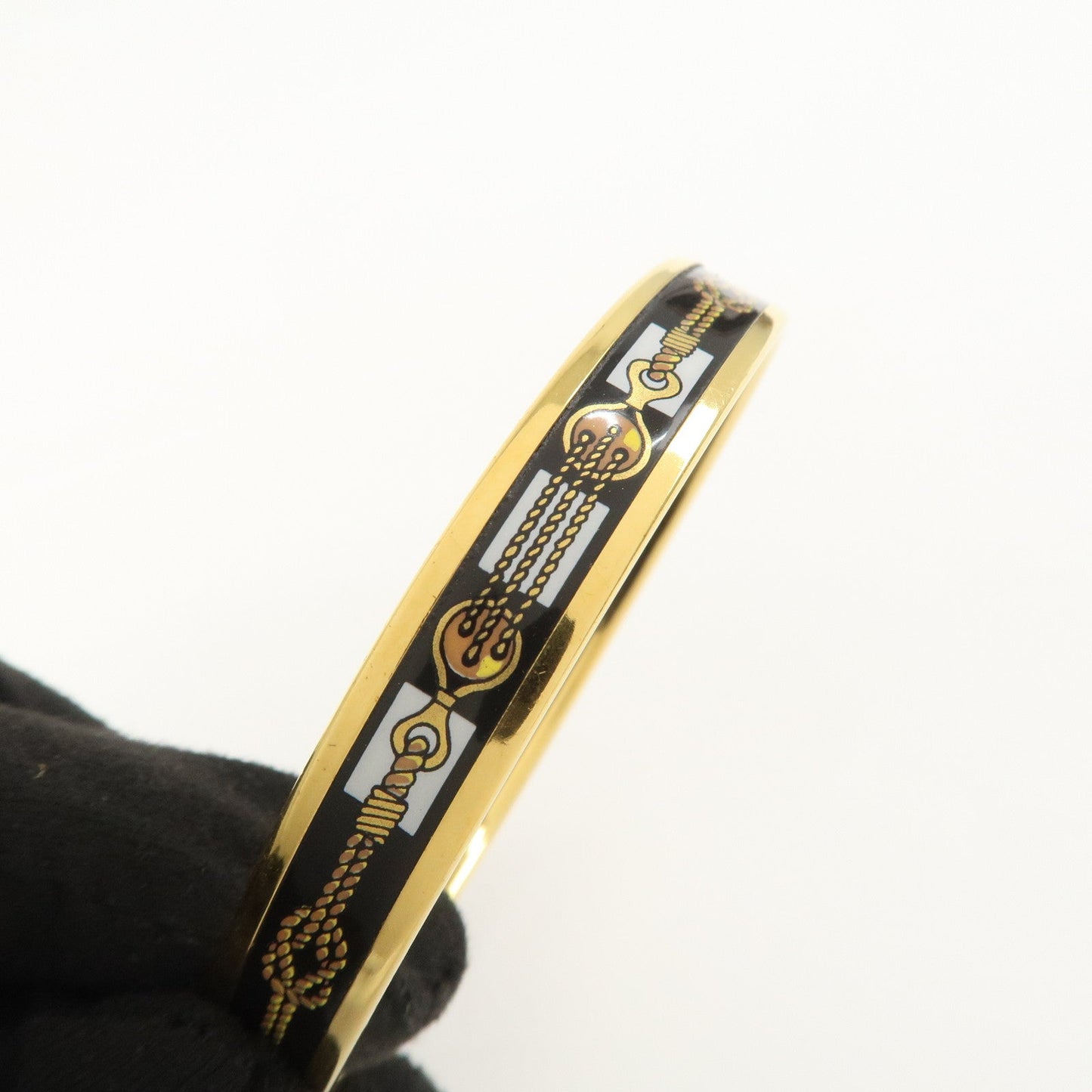 Hermes Email PM Gold Plated Bracelet Bangle【Pre-order】
