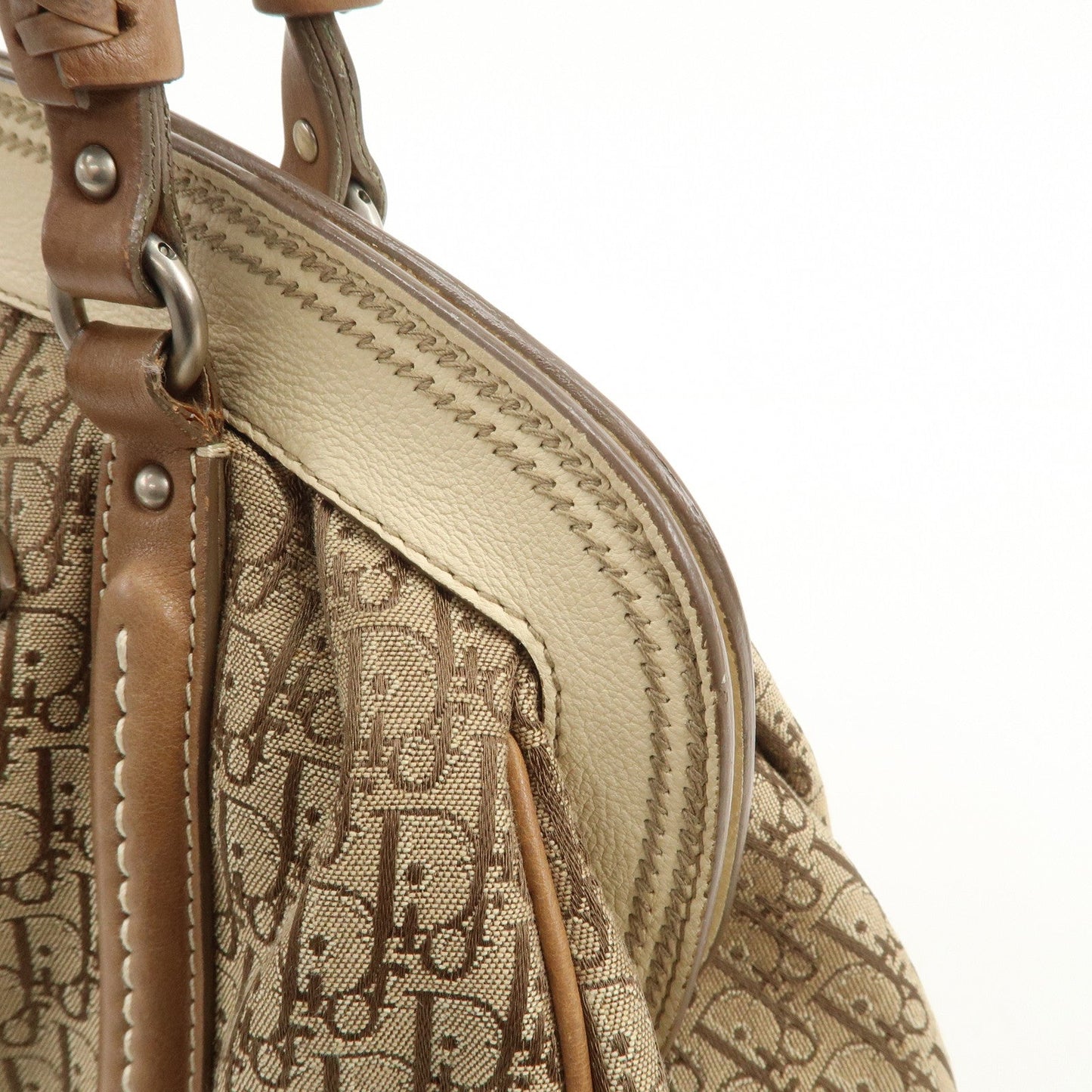 Christian Dior Trotter Canvas Leather Hand Bag【Pre-order】