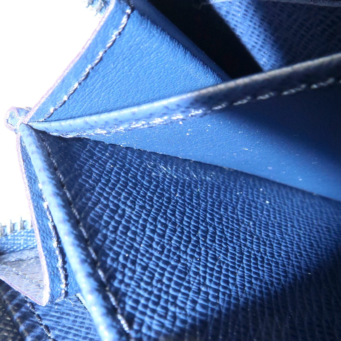Louis Vuitton Epi leather Zippy Round Coin Case Andigo Blue M60384【Pre-order】