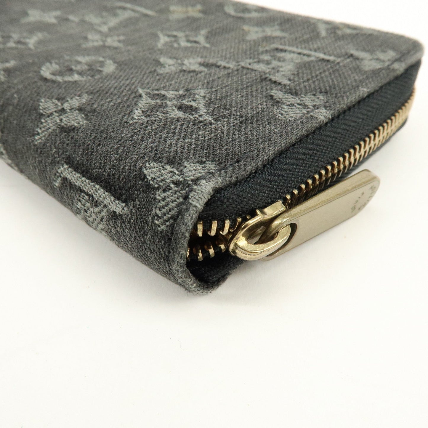 Louis Vuitton Monogram Denim Zippy Long Wallet Noir Black M95614【Pre-order】