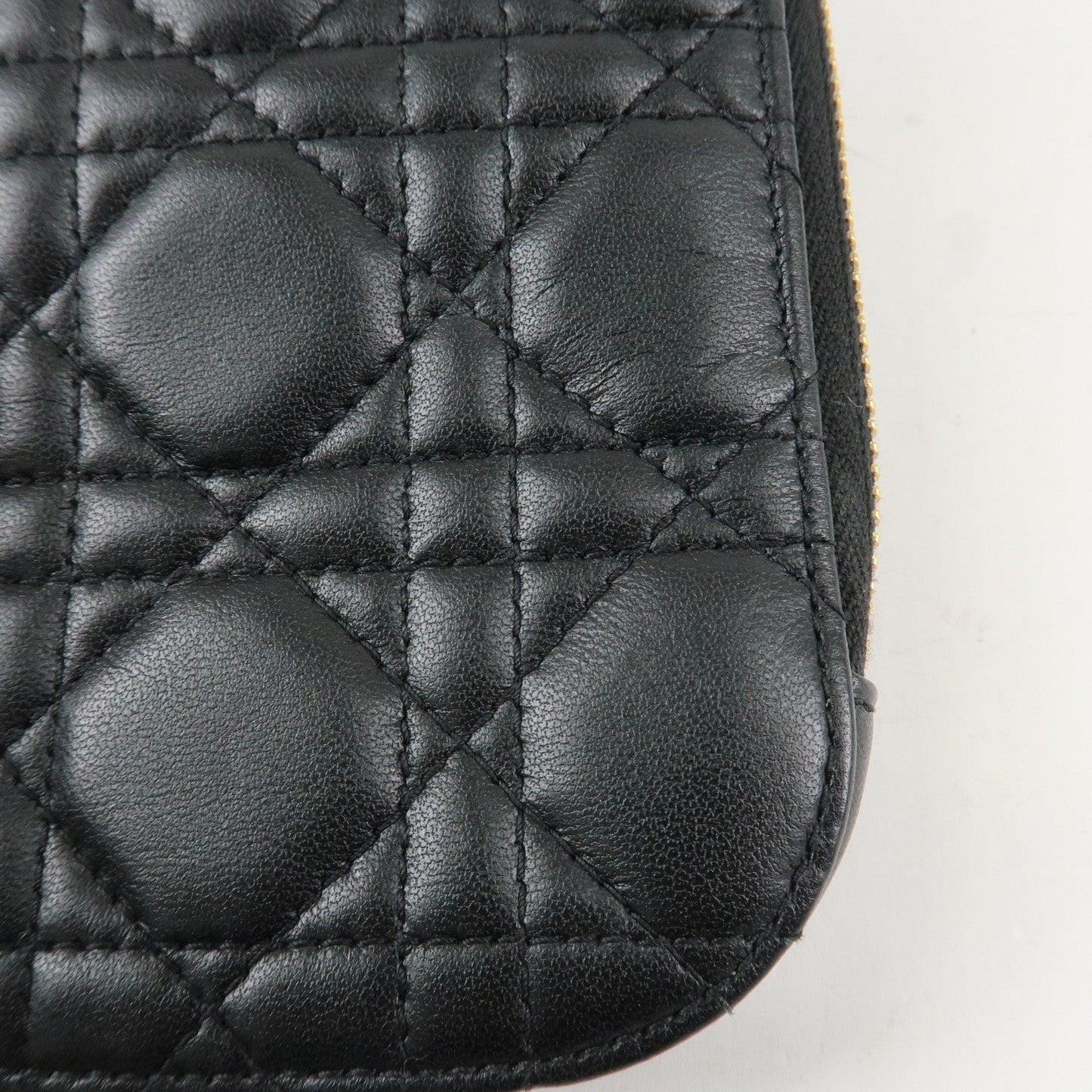 Christian Dior Lady Dior Call'in Dior Cannage Lamb Skin Phone Holder【Pre-order】