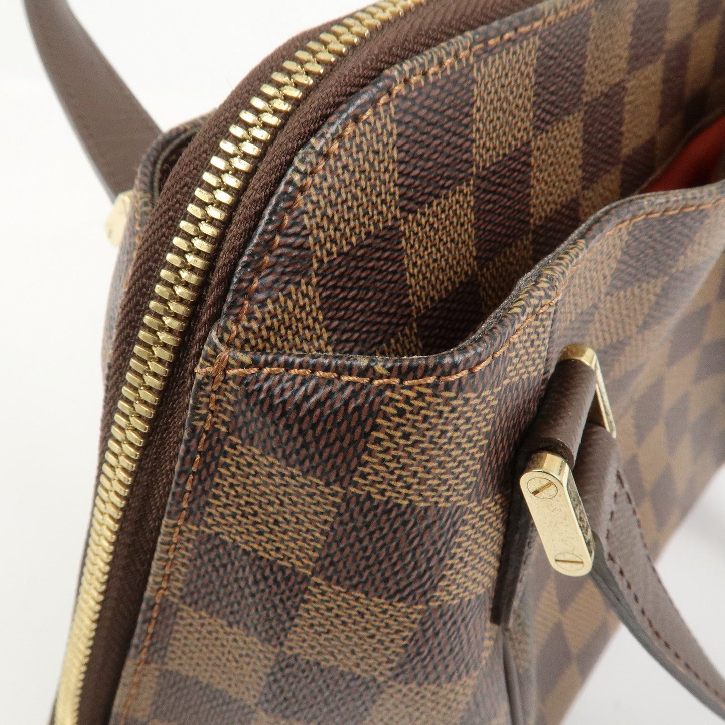 Louis Vuitton Damier Canvas Belem PM Hand Bag Brown N51173【Pre-order】
