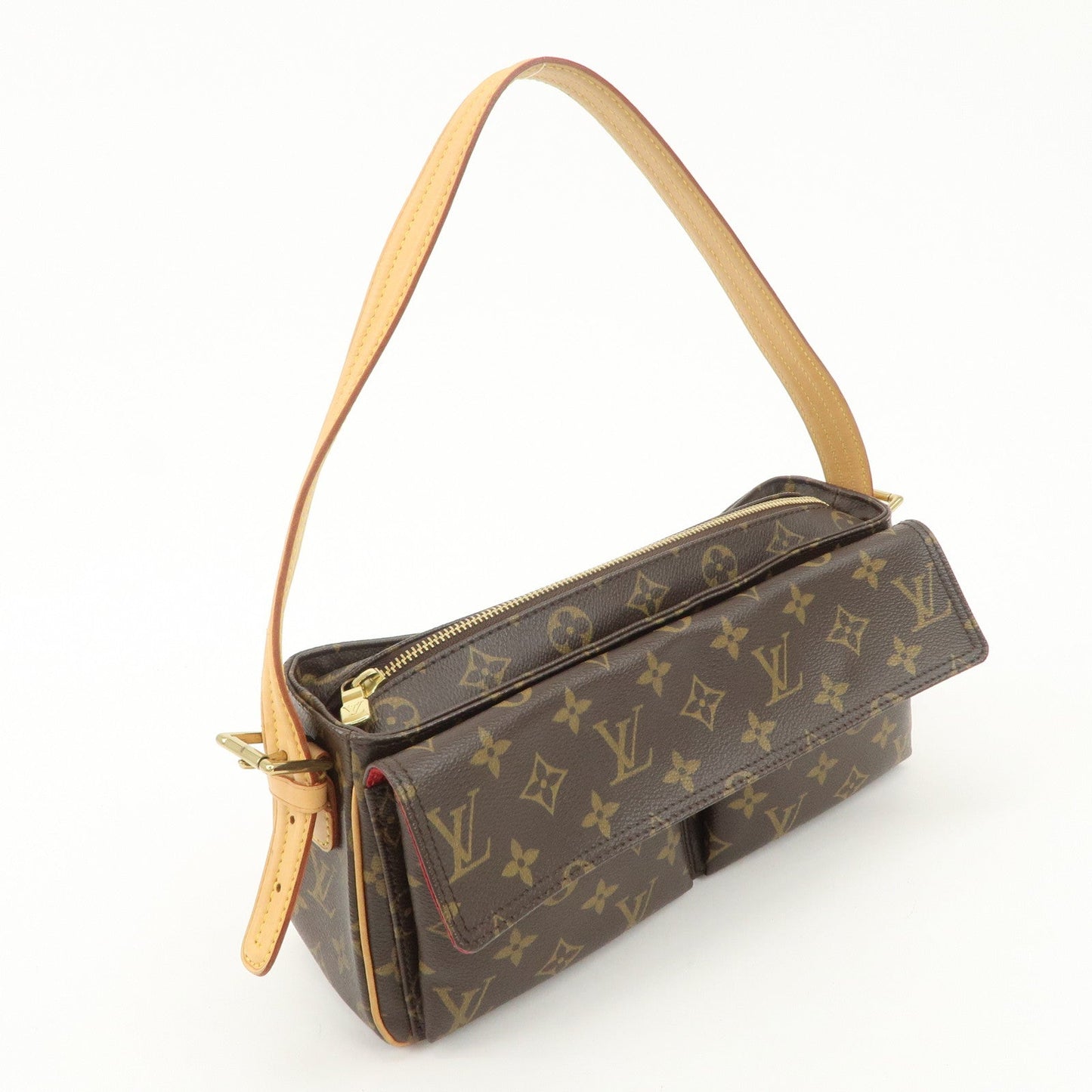 Louis Vuitton Monogram Viva Cite Shoulder Bag Hand Bag Brown M51164【Pre-order】