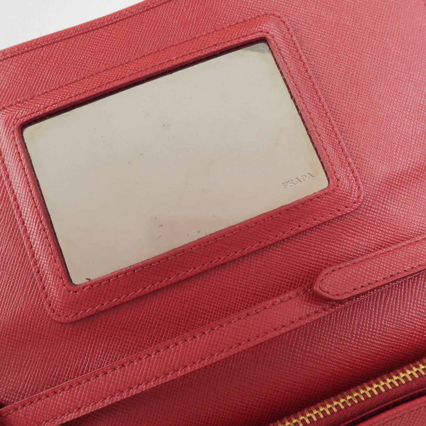 Prada Saffiano Leather Shoulder Bag Crossbody Bag Red 1M1361【Pre-order】