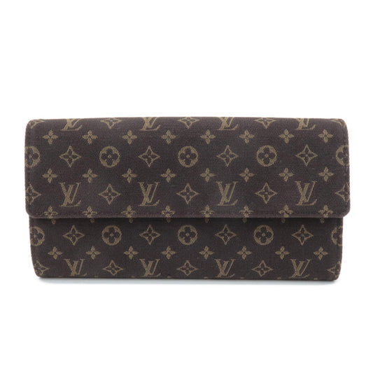 Louis Vuitton Monogram Mini Lin Portefeuille Sarah Long Wallet M95234【Pre-order】