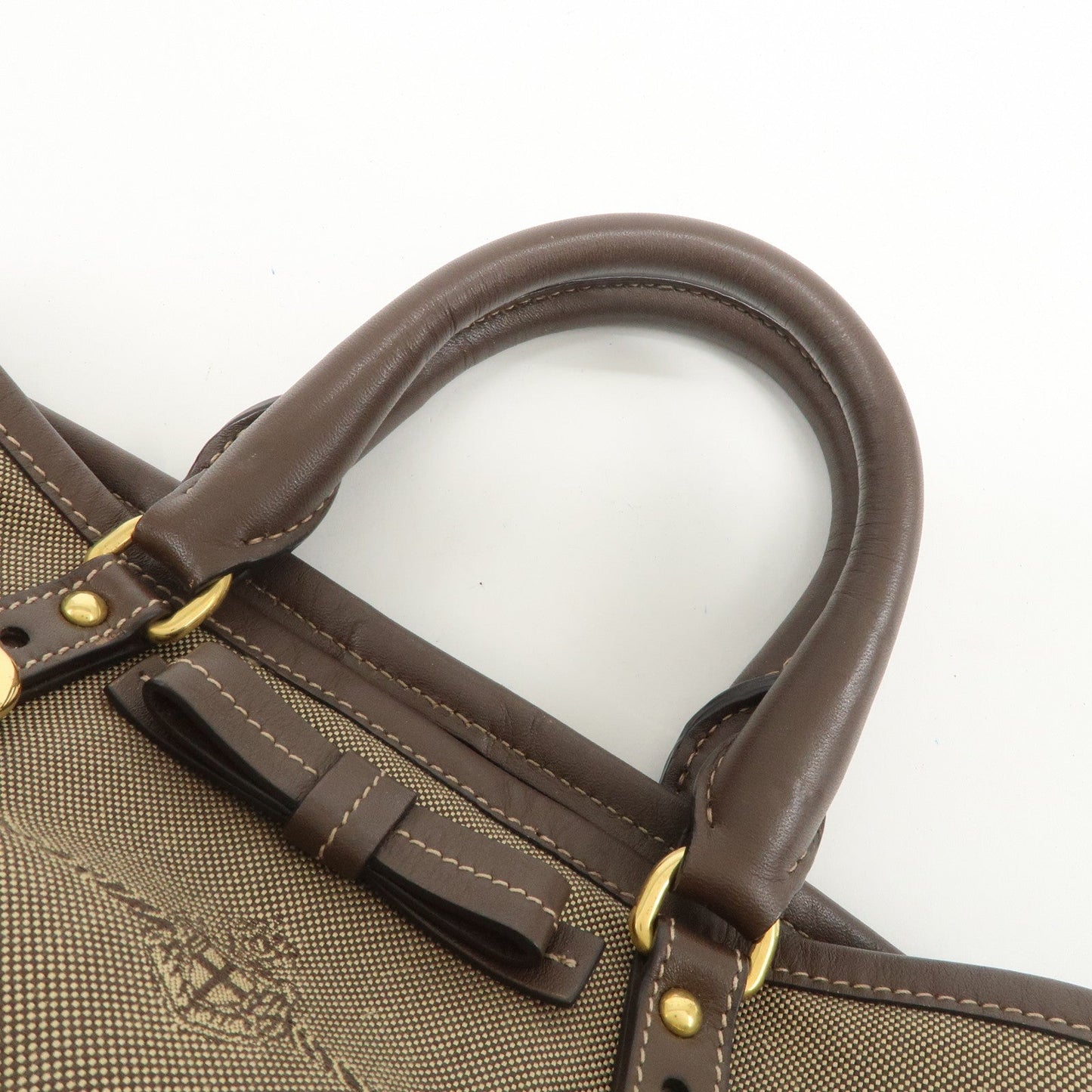 Prada Jaguard Canvas Leather 2Way Tote Bag Shoulder Bag BN1841【Pre-order】