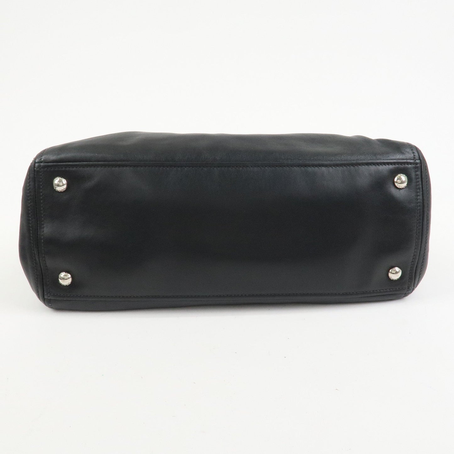 Prada Logo Leather 2WAY Bag Hand Bag Shoulder Bag Black BN2866【Pre-order】