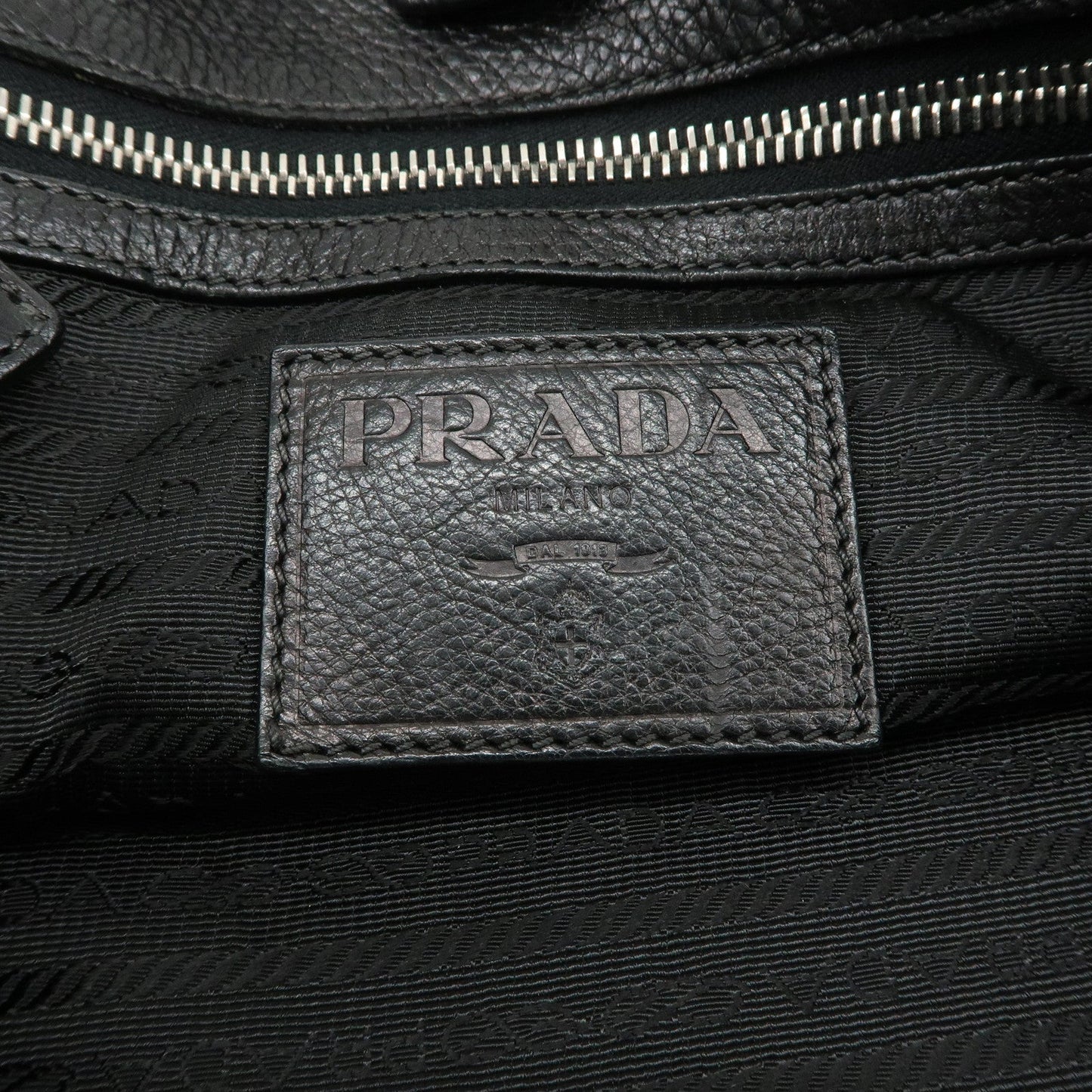 Prada Leather 2Way Bag Tote Bag Shoulder Bag Black VA0801【Pre-order】