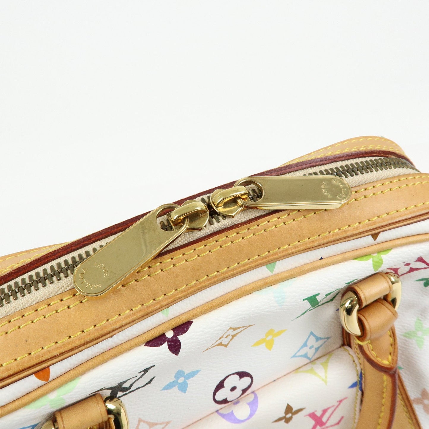 Louis Vuitton Monogram Multicolor Priscilla Hand Bag Blanc M40096【Pre-order】