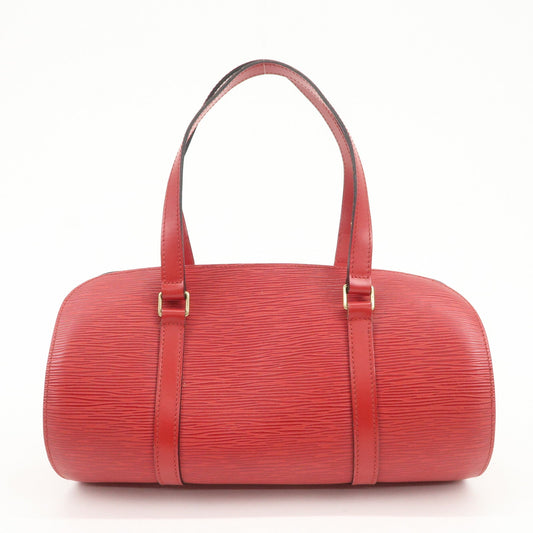 Louis Vuitton Epi Soufflot Hand Bag Castillian Red M52227【Pre-order】