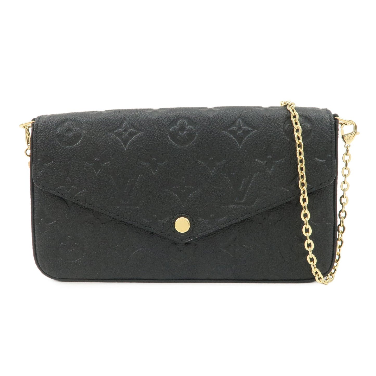 Louis Vuitton Monogram Empreinte Pochette Felicie Noir M82477【Pre-order】