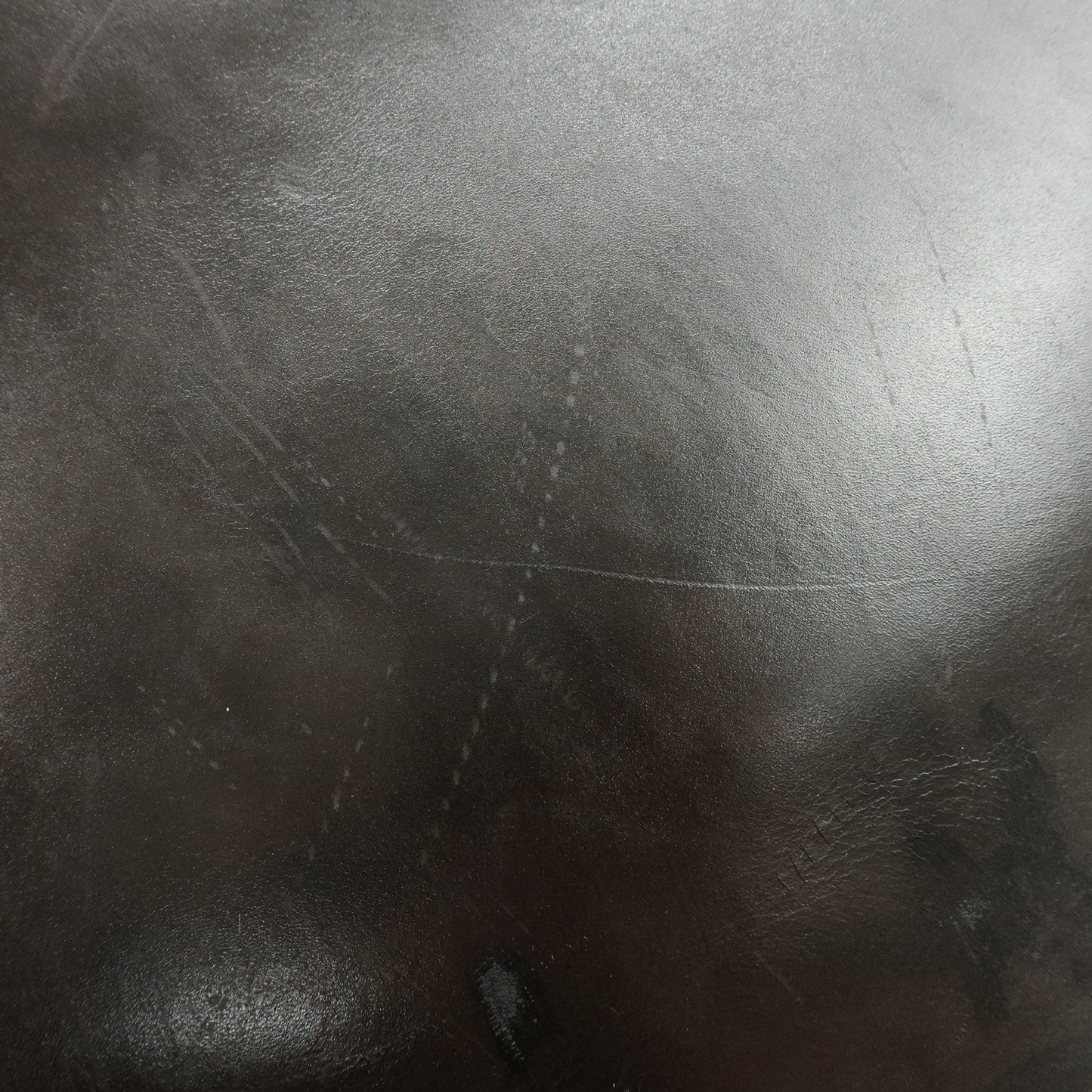 Prada Logo Leather Tote Bag Shoulder Bag Dark Brown【Pre-order】