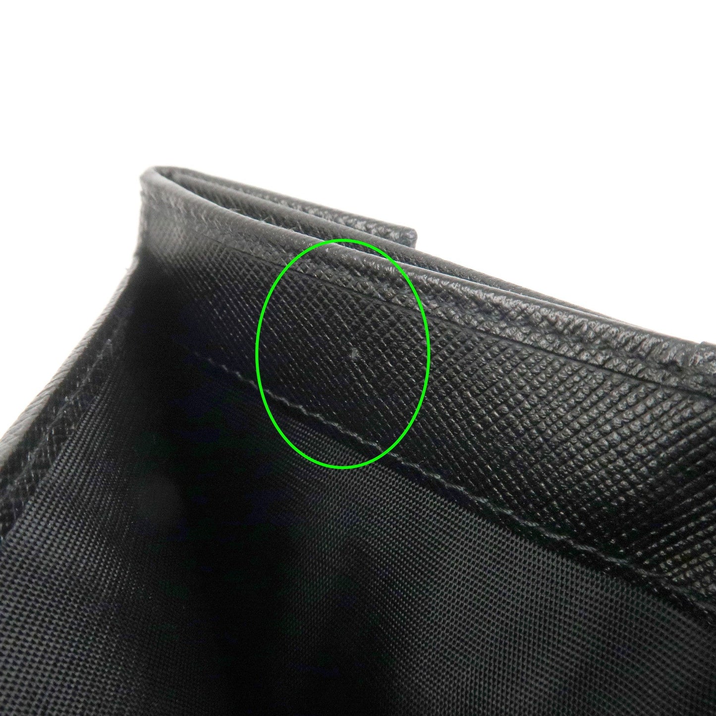 Prada Triangle Logo Saffiano Leather Compact Wallet Black M53X【Pre-order】